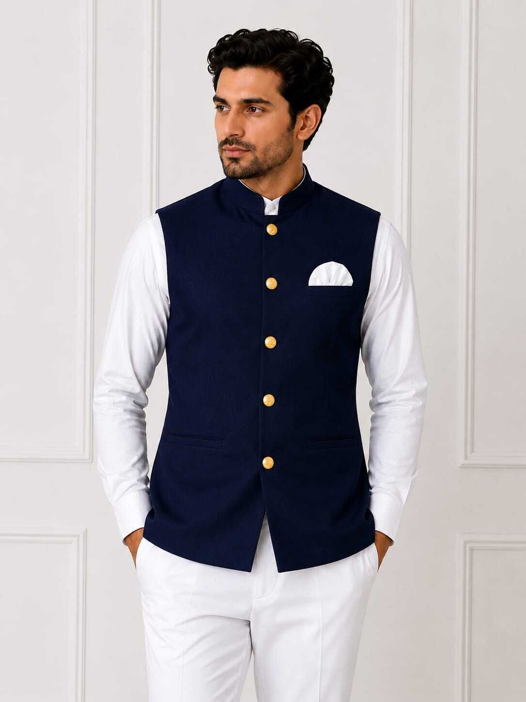 men choice Solid Men Waistcoat-picture-11
