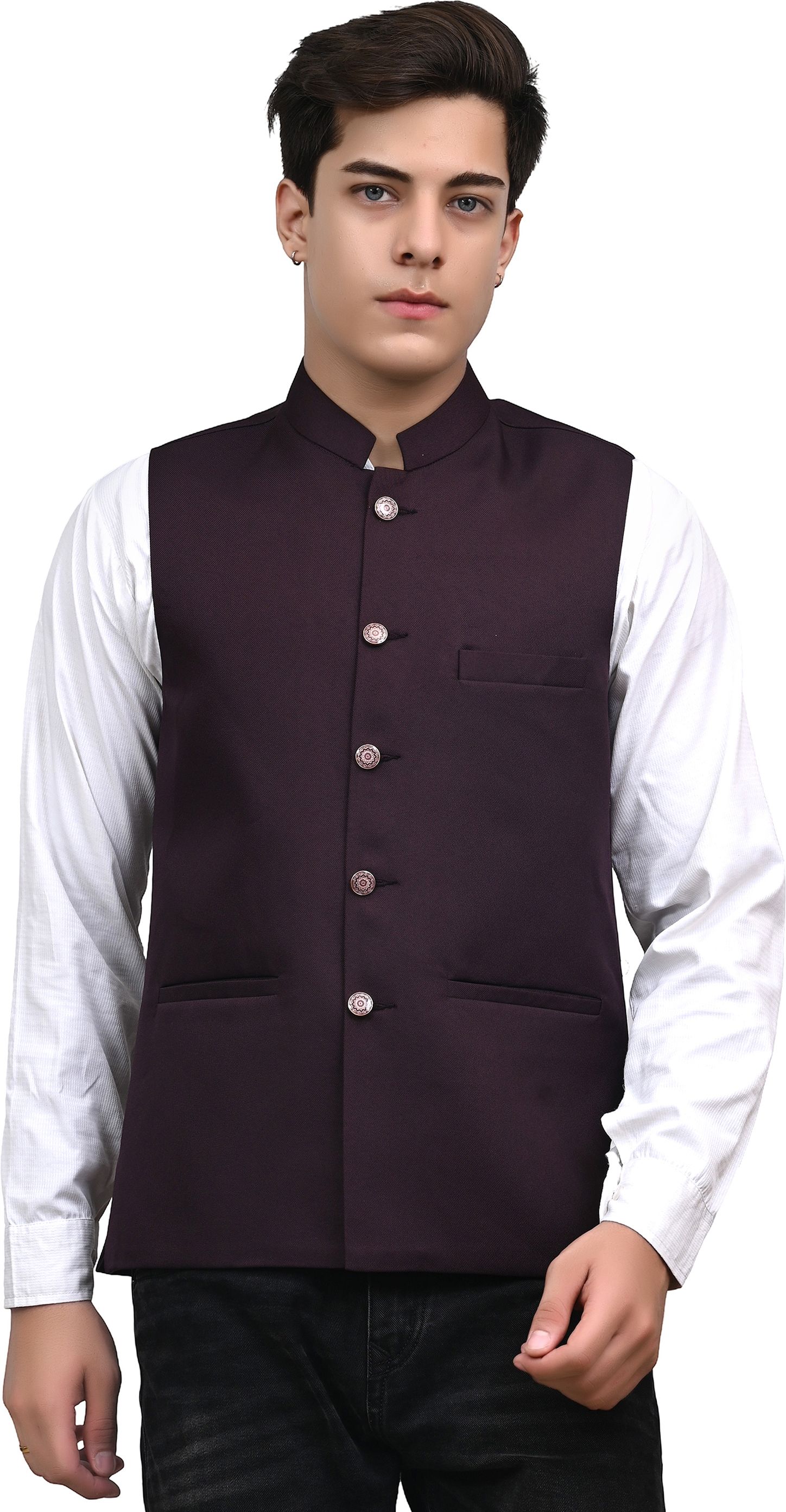 nadwi garments Solid Men Waistcoat-picture-26