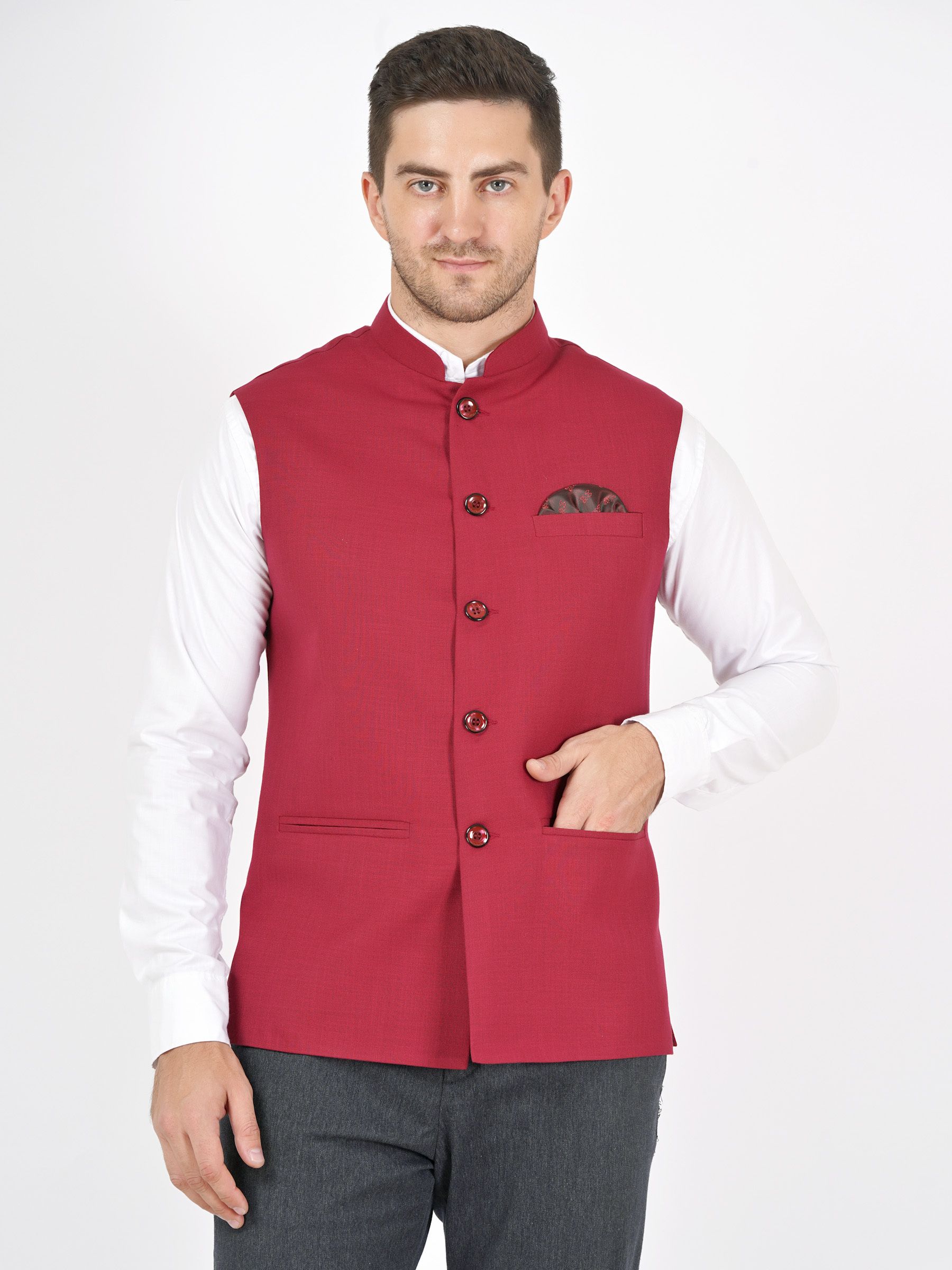 badoliya & sons Solid Men Waistcoat-picture-11