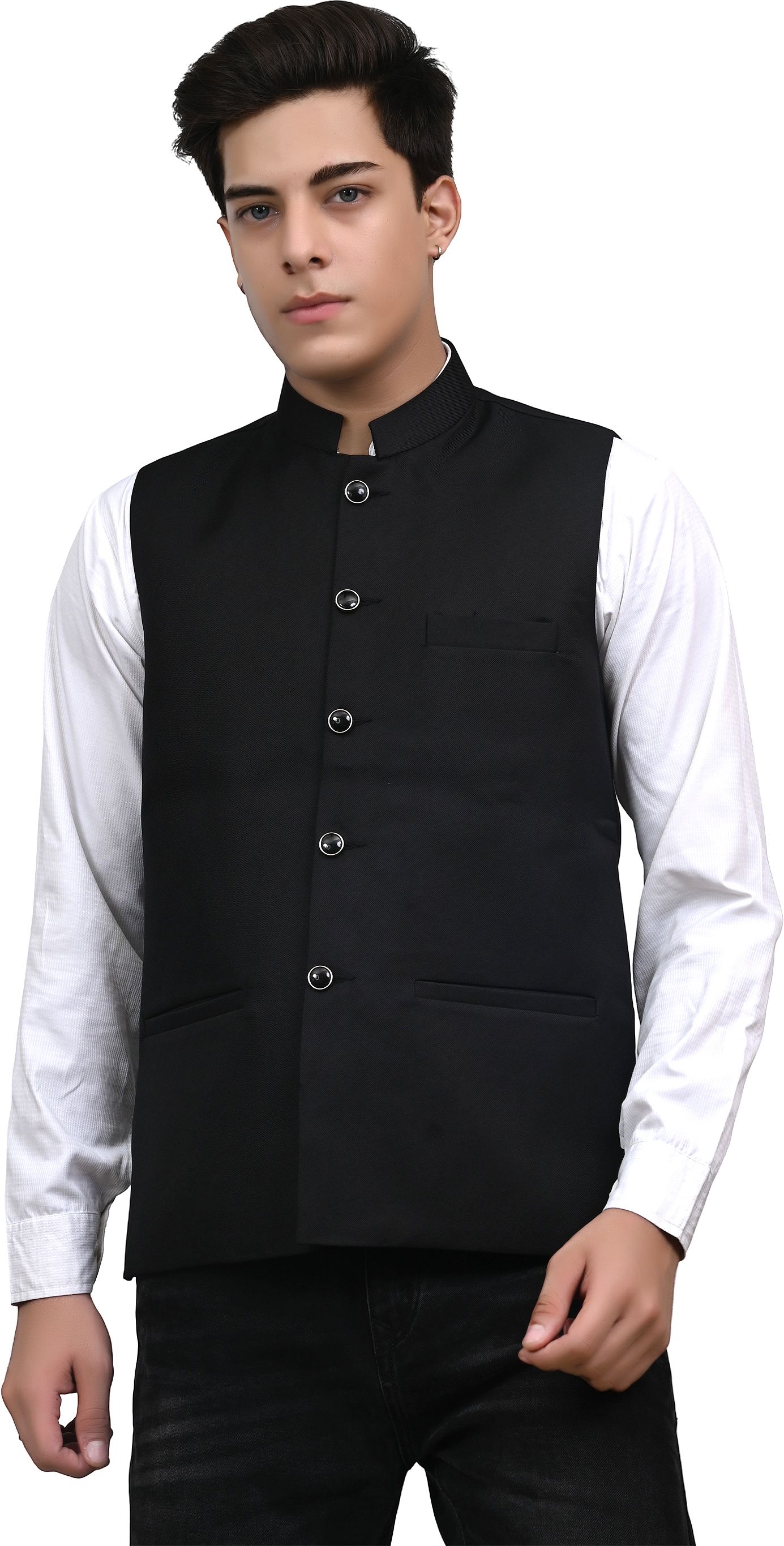 nadwi garments Solid Men Waistcoat-picture-17