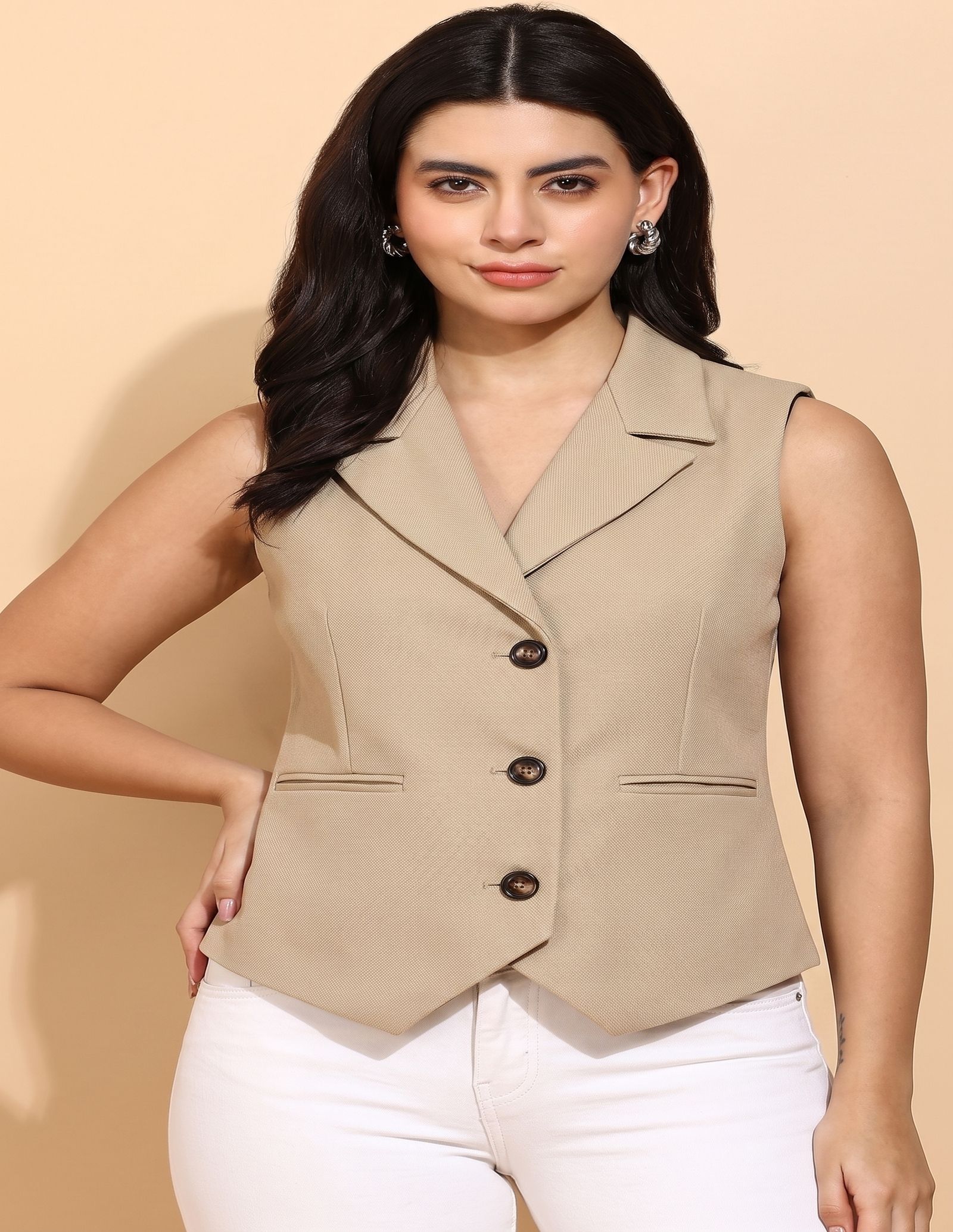 perfect productions Solid Women Waistcoat-picture-26