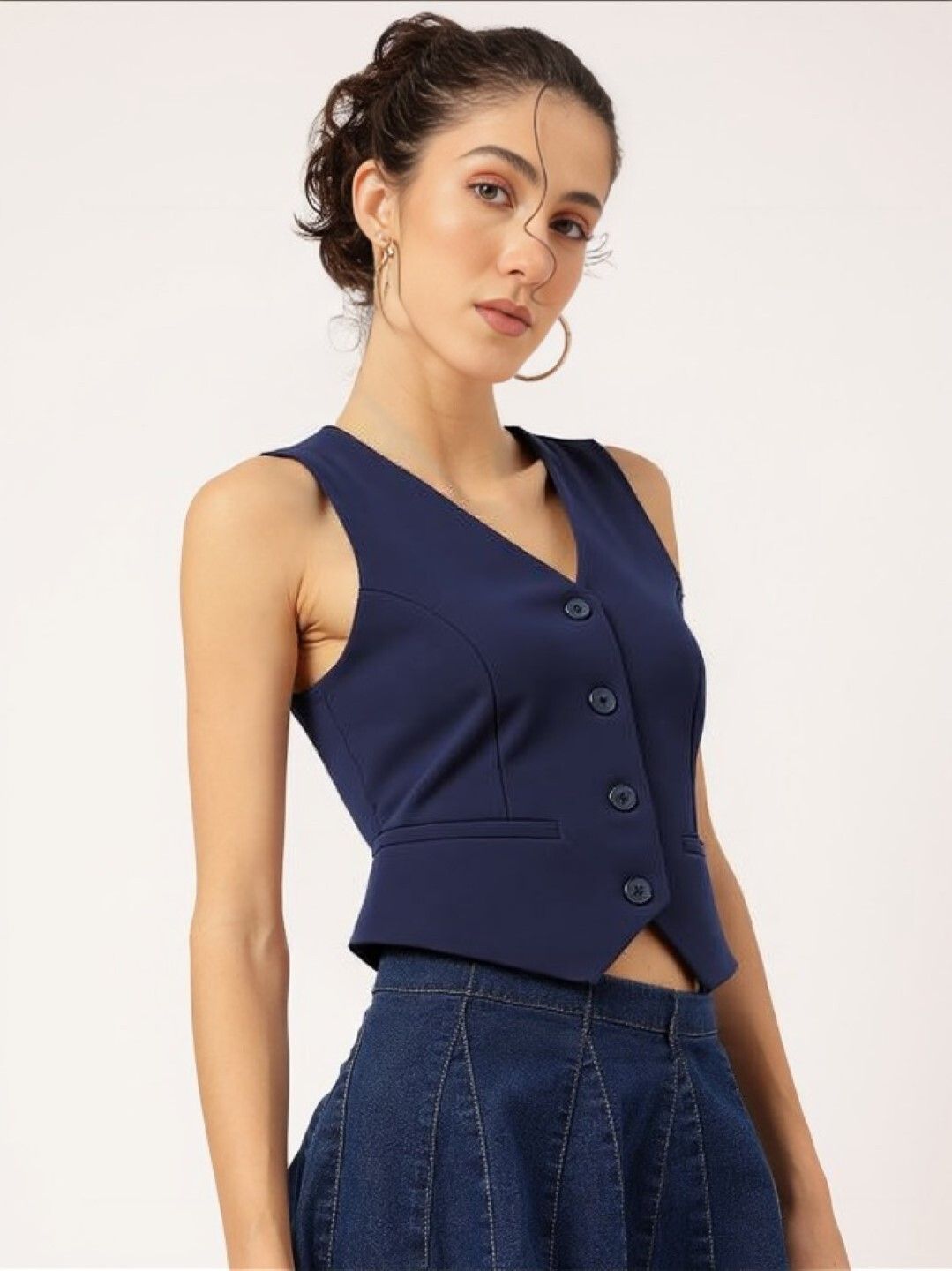 theclassictogs Solid Women Waistcoat-picture-41