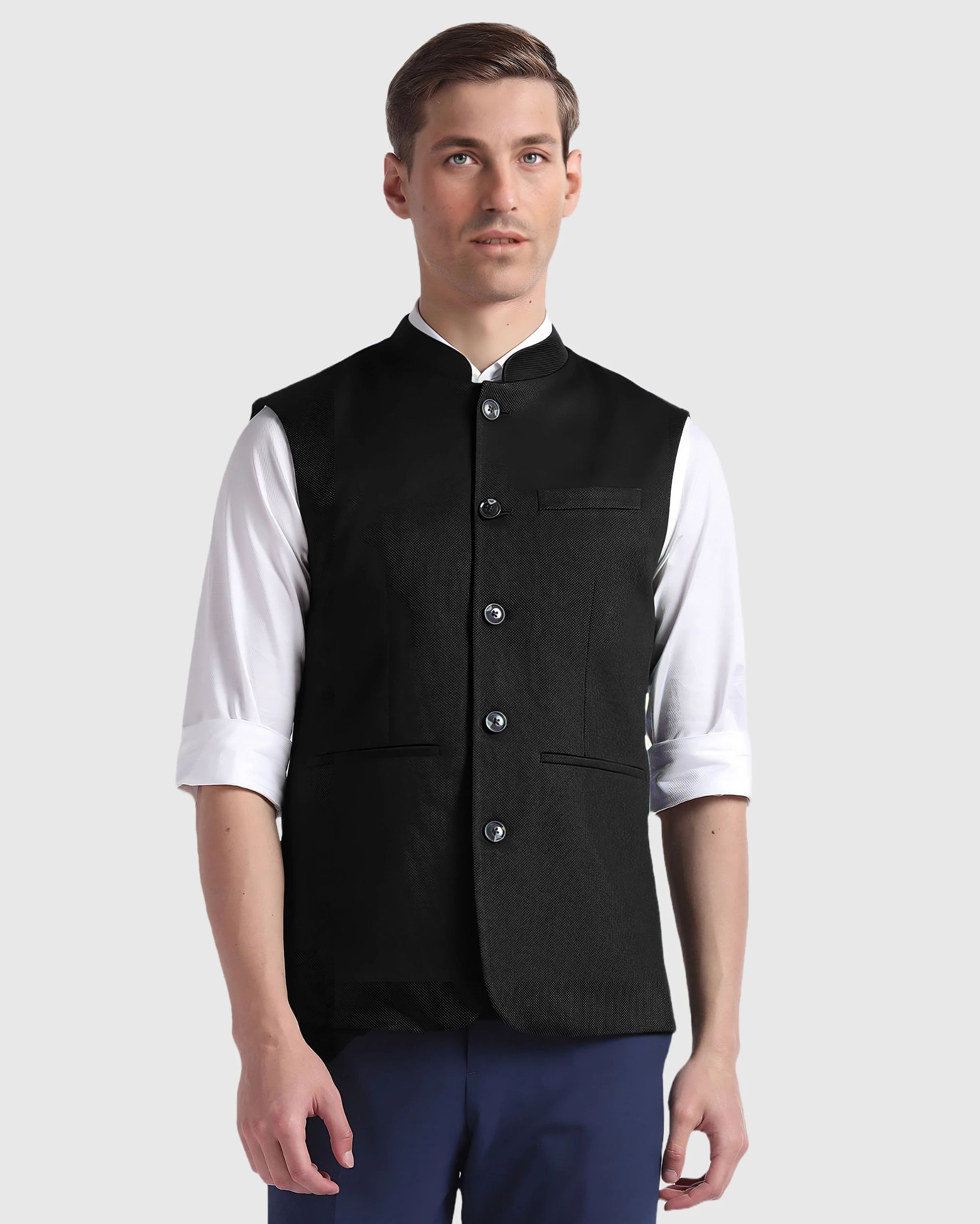 rocksy Solid Men Waistcoat-picture-25