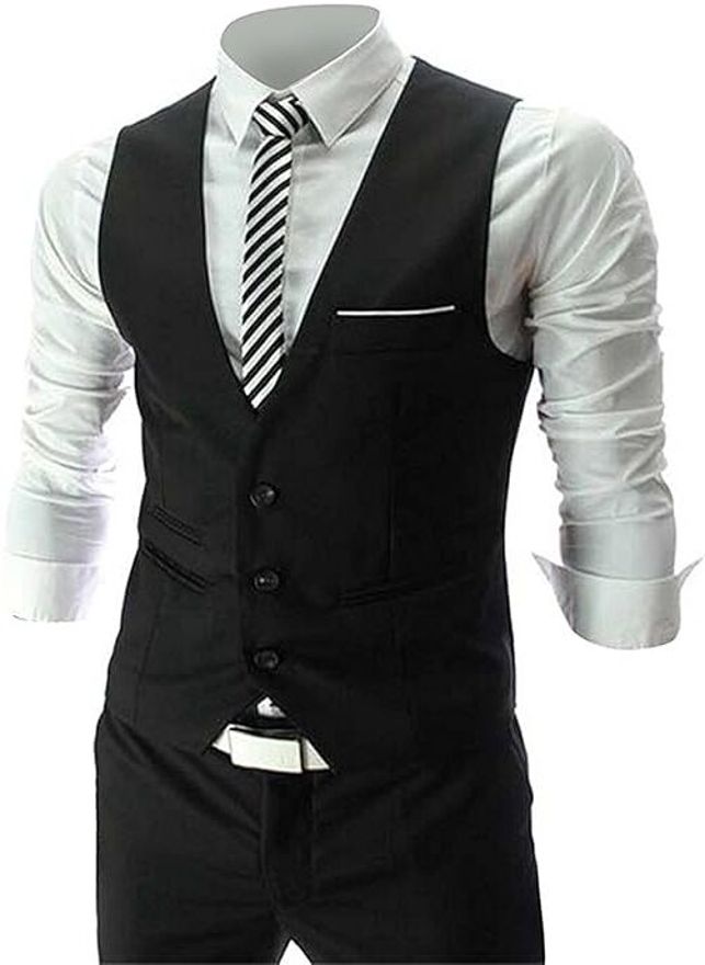 oora Solid Men Waistcoat-picture-17