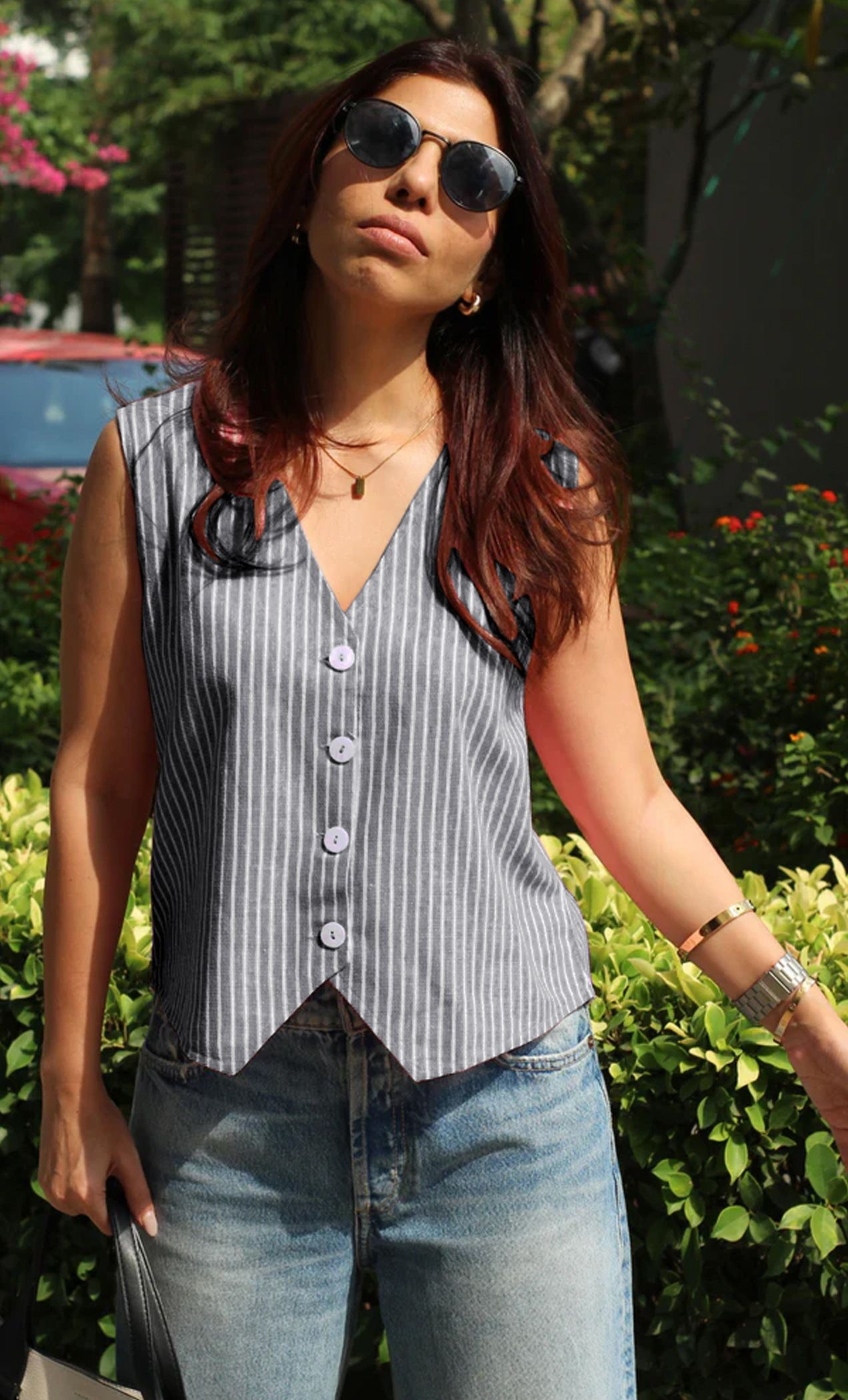 shivay mart Solid Women Waistcoat-picture-45