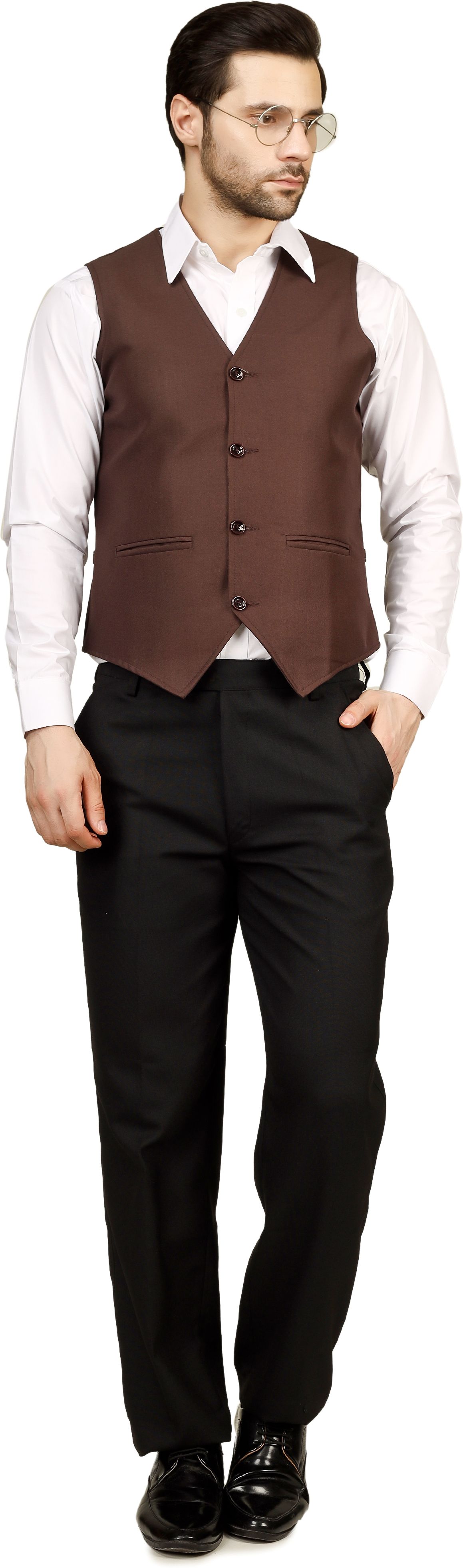 eastern uniforms Solid Men Waistcoat-picture-12