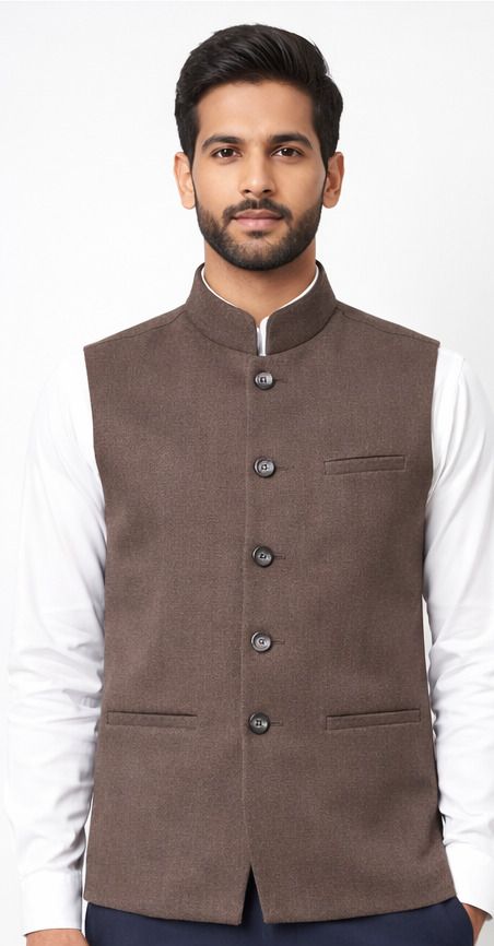 Woven Men Waistcoat
