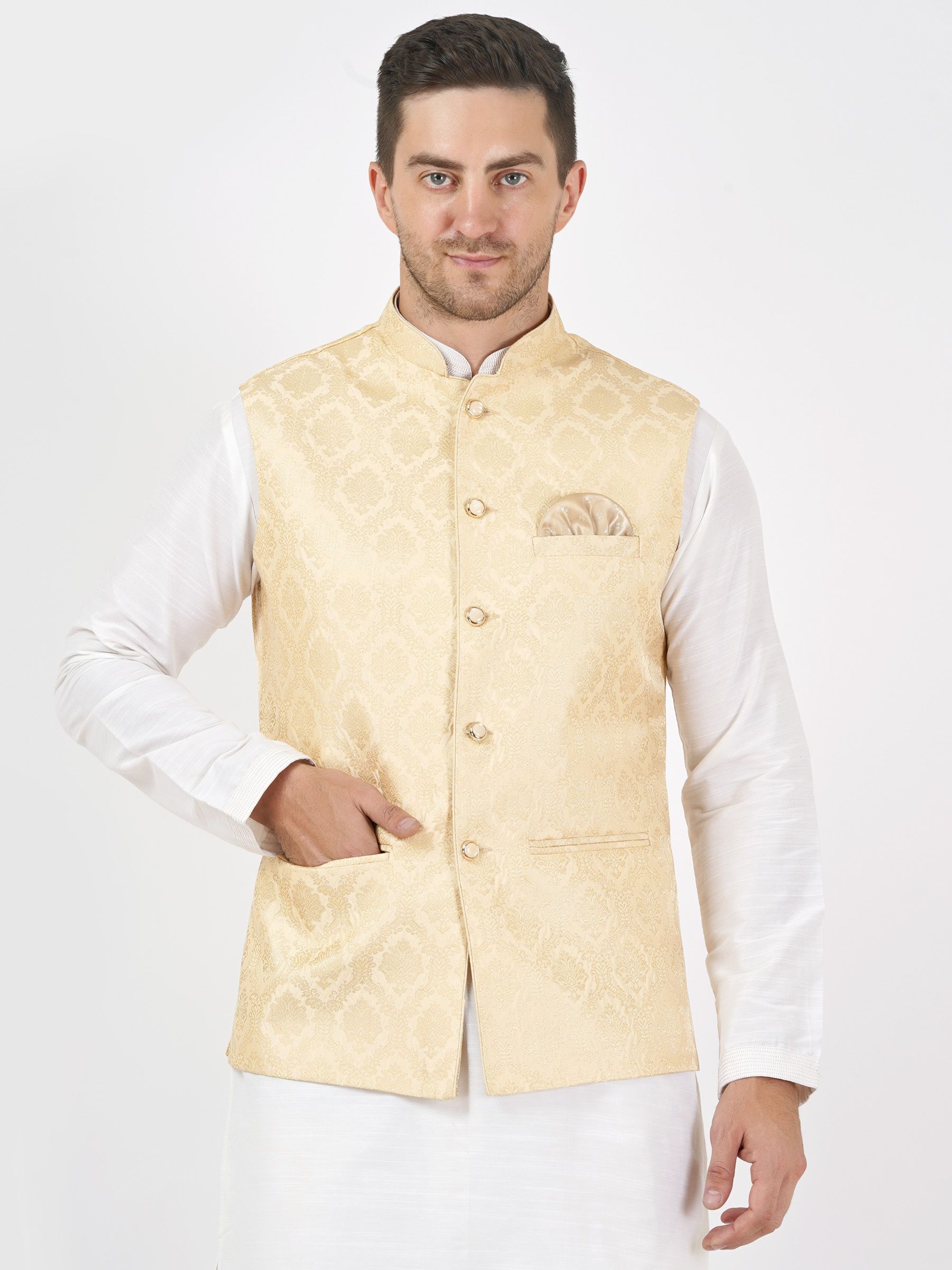 badoliya & sons Embellished Men Waistcoat-picture-14