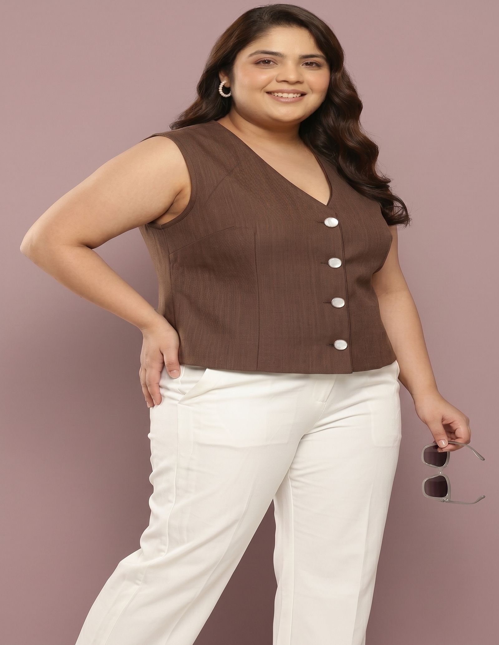 theclassictogs Solid Women Waistcoat-picture-10