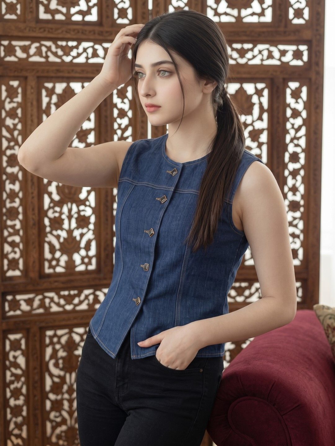 perfect productions Solid Women Waistcoat-picture-21