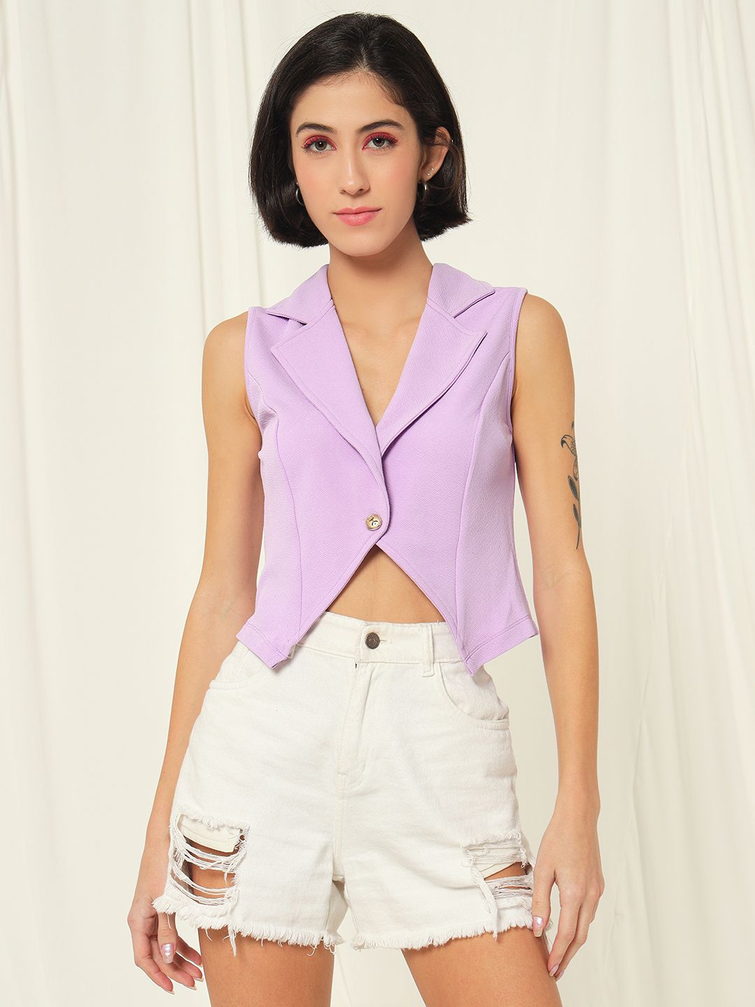 tandul Solid Women Waistcoat-picture-40