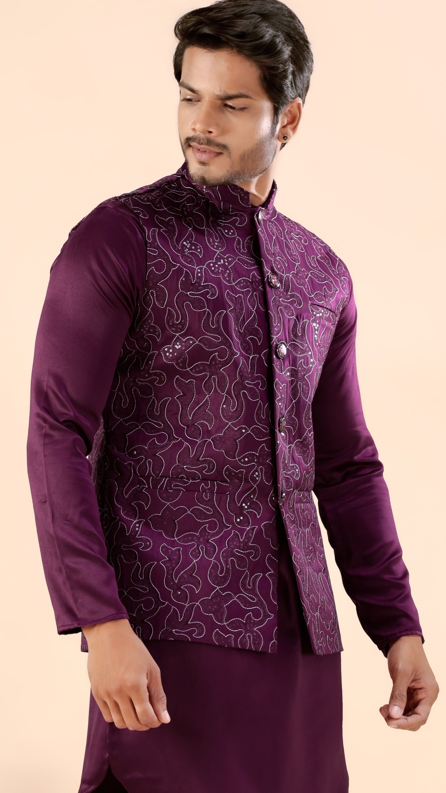 desivibes Printed Men Waistcoat-picture-11