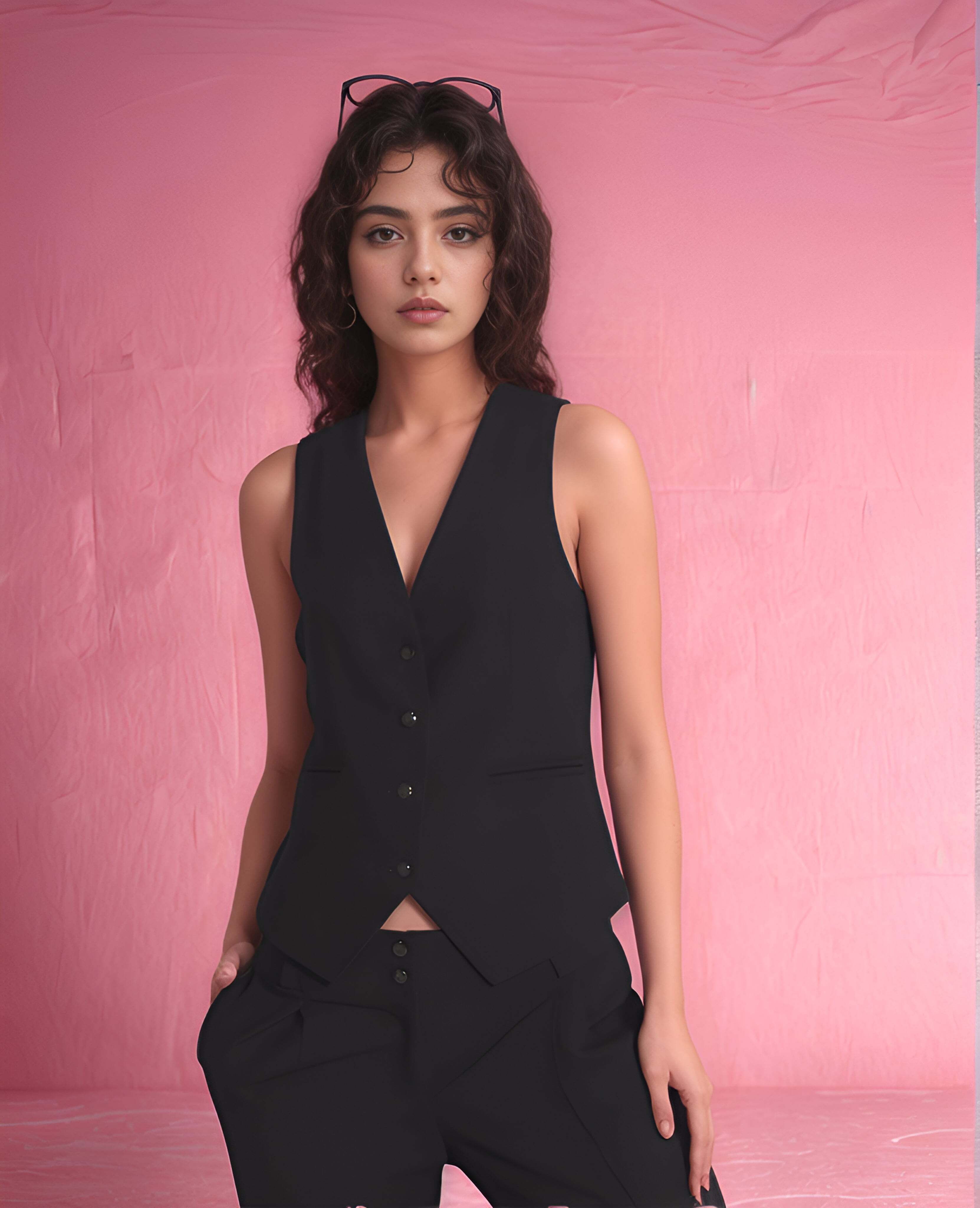 rocksy Solid Women Waistcoat-picture-20