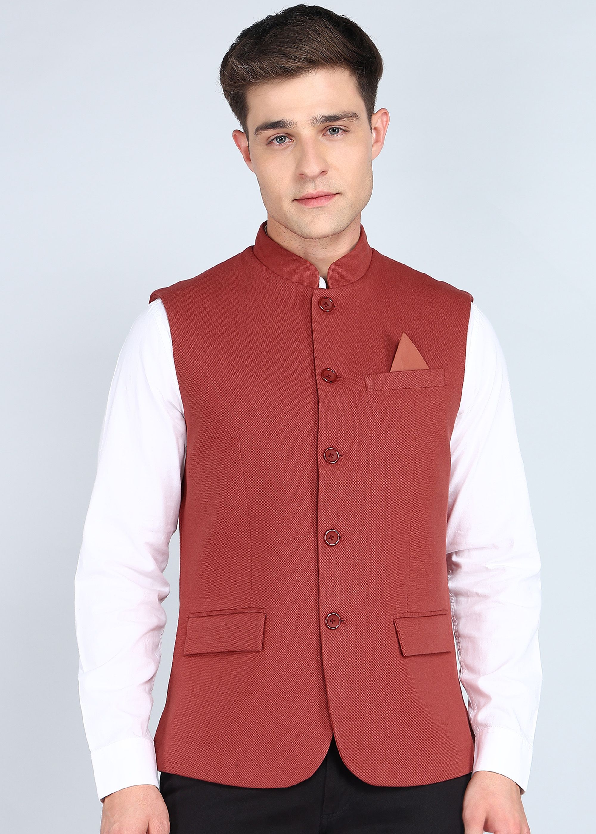 park avenue Solid Men Waistcoat-picture-28