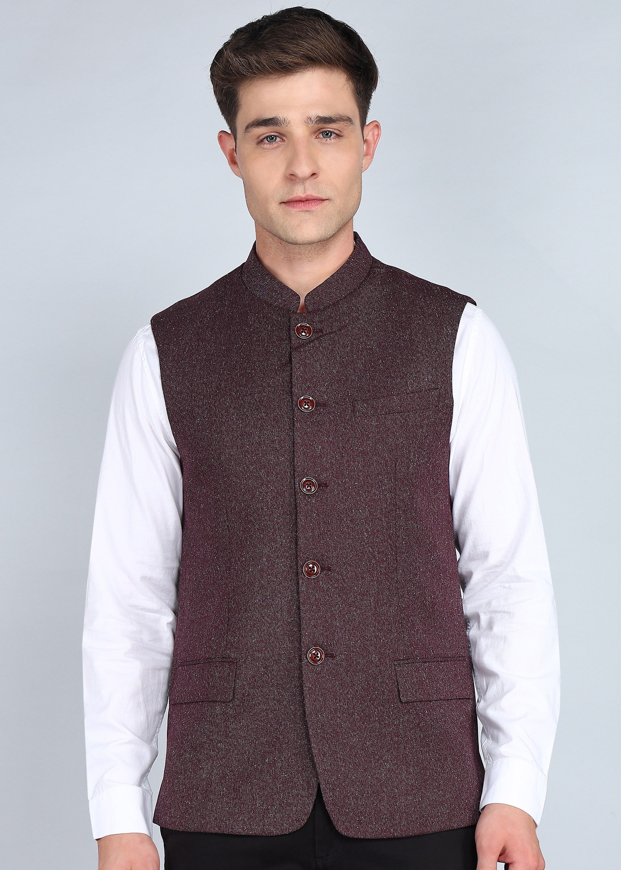park avenue Self Design Men Waistcoat-picture-22