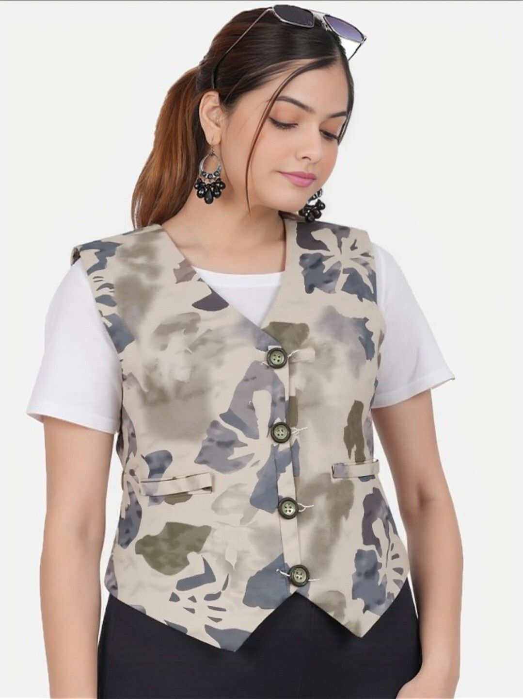 theclassictogs Printed Women Waistcoat-picture-11