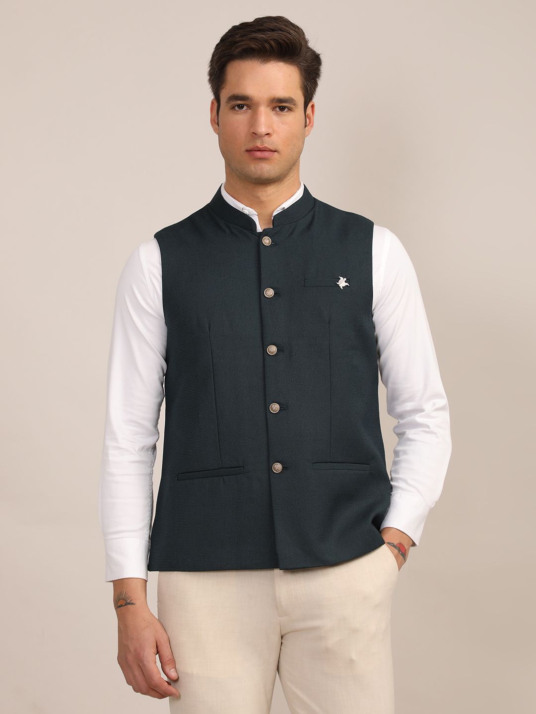 Woven Men Waistcoat