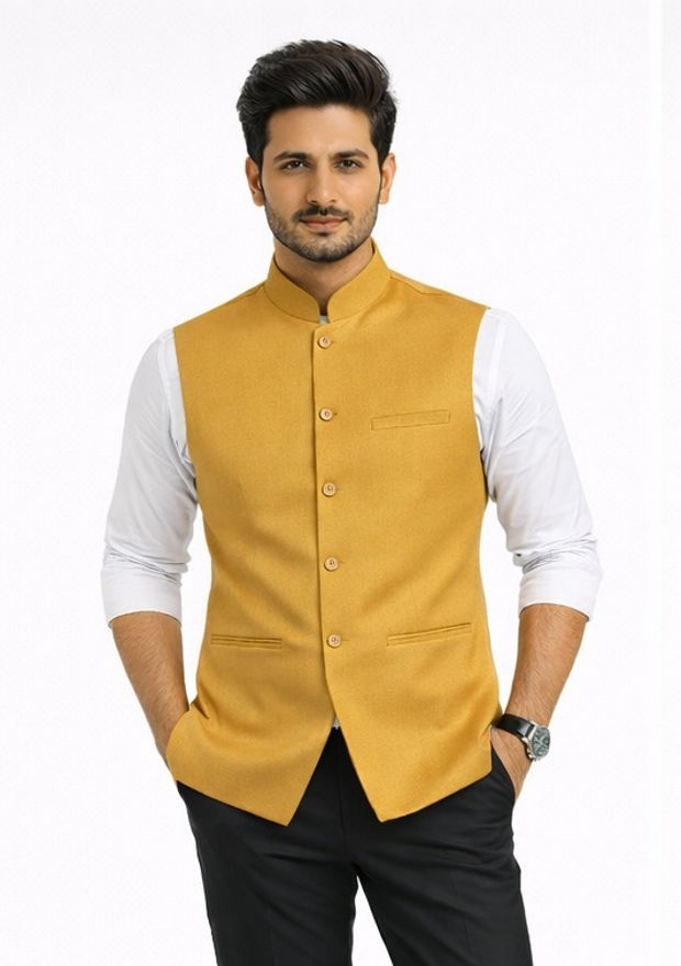 men choice Solid Men Waistcoat-picture-25