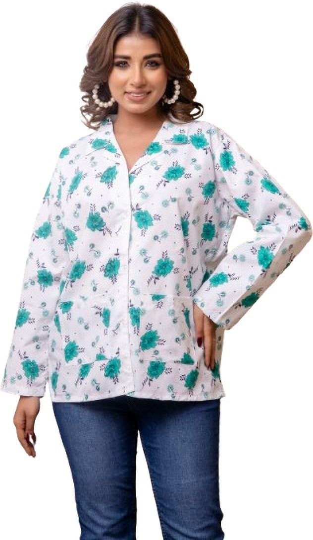 dhanwantri Floral Print Women Waistcoat-picture-23