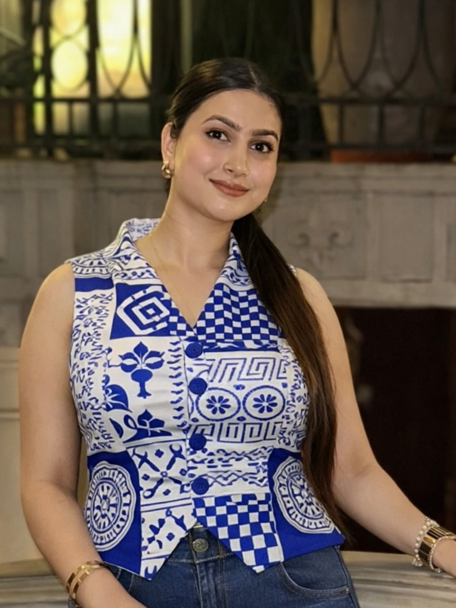 tinz Printed Women Waistcoat-picture-21