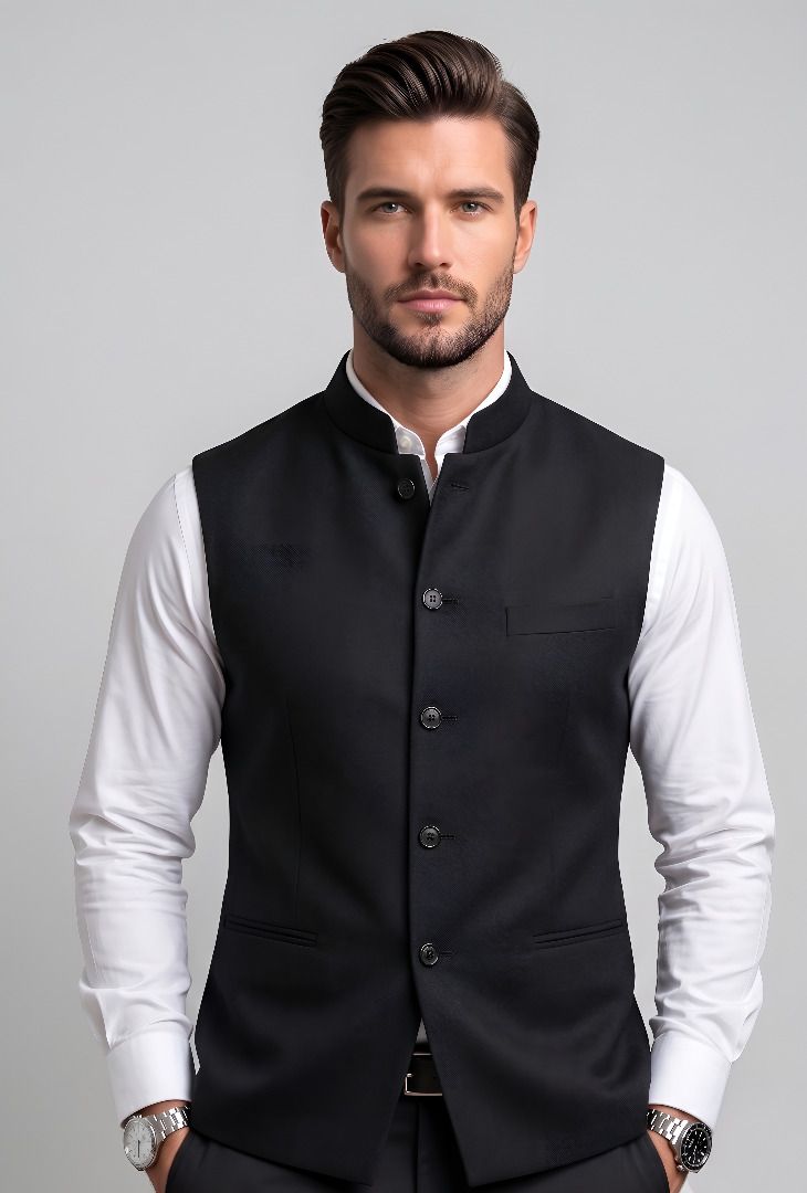 purever india Solid Men Waistcoat-picture-44
