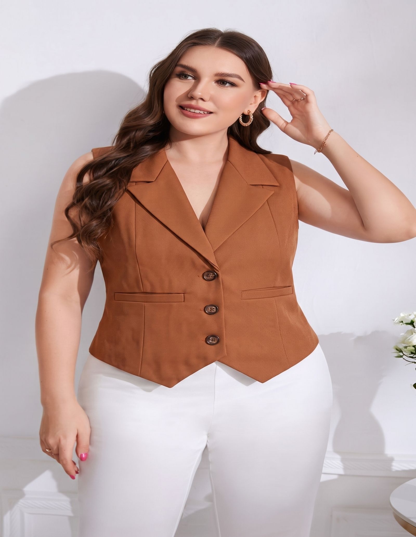 perfect productions Solid Women Waistcoat-picture-12