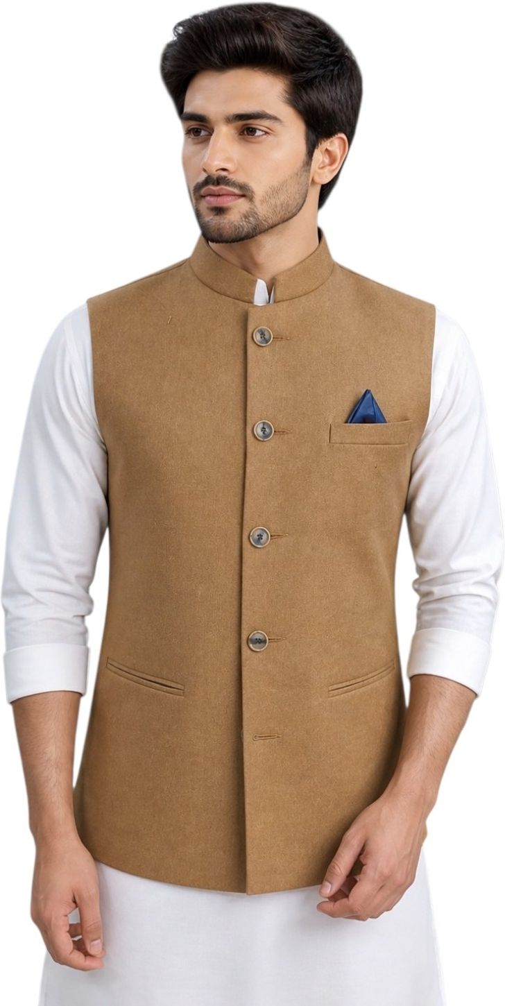 glonex Solid Men Waistcoat-picture-17