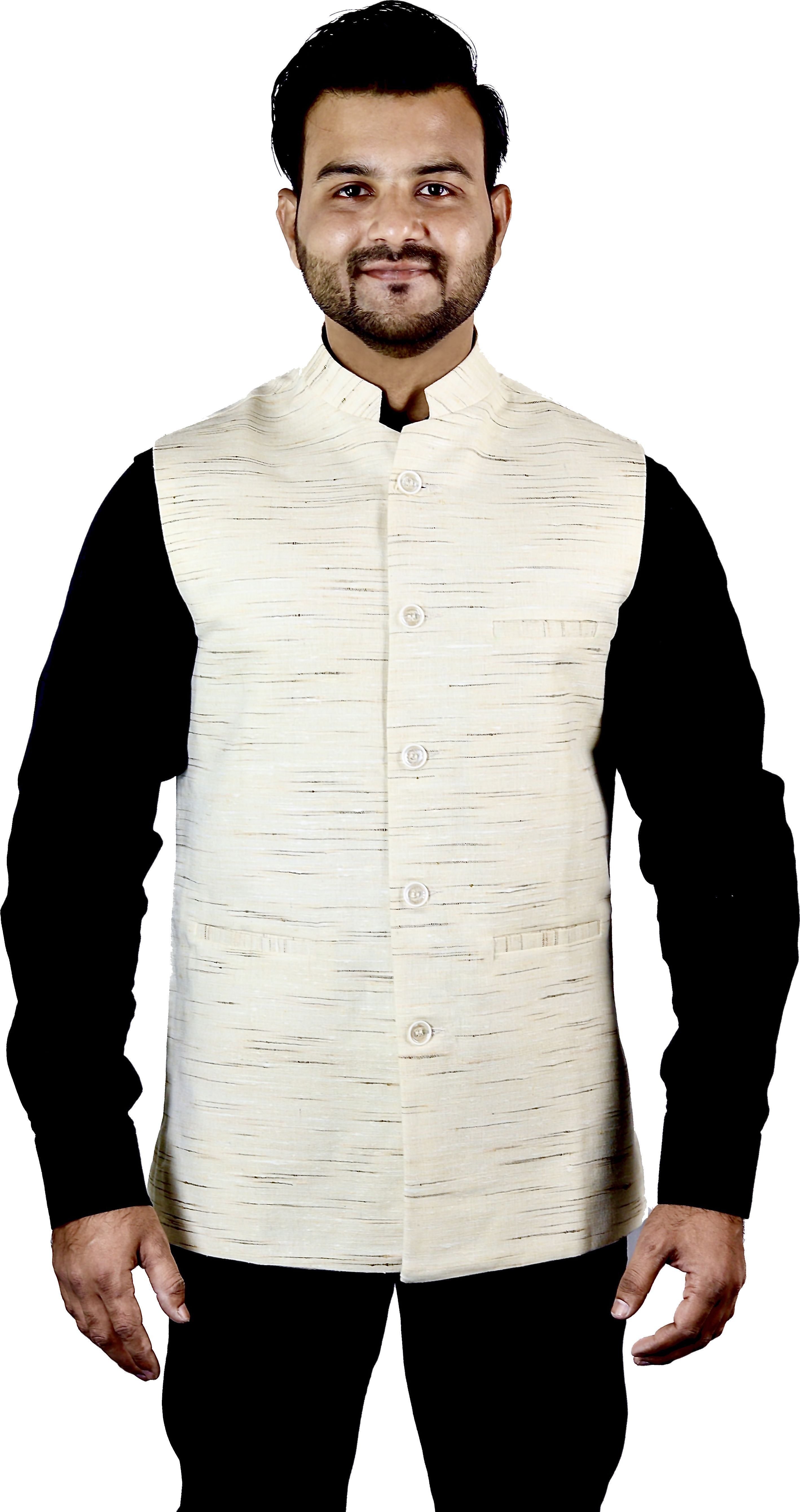 w s textile Self Design Men Waistcoat-picture-20