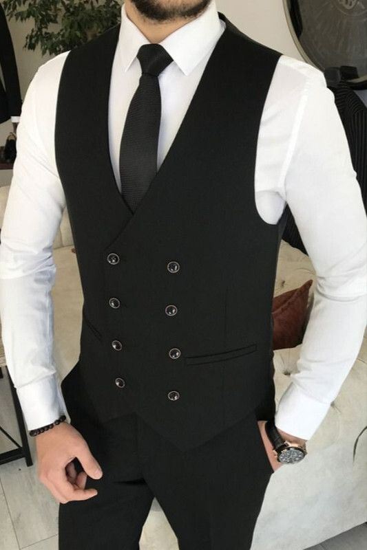 Self Design Men Waistcoat