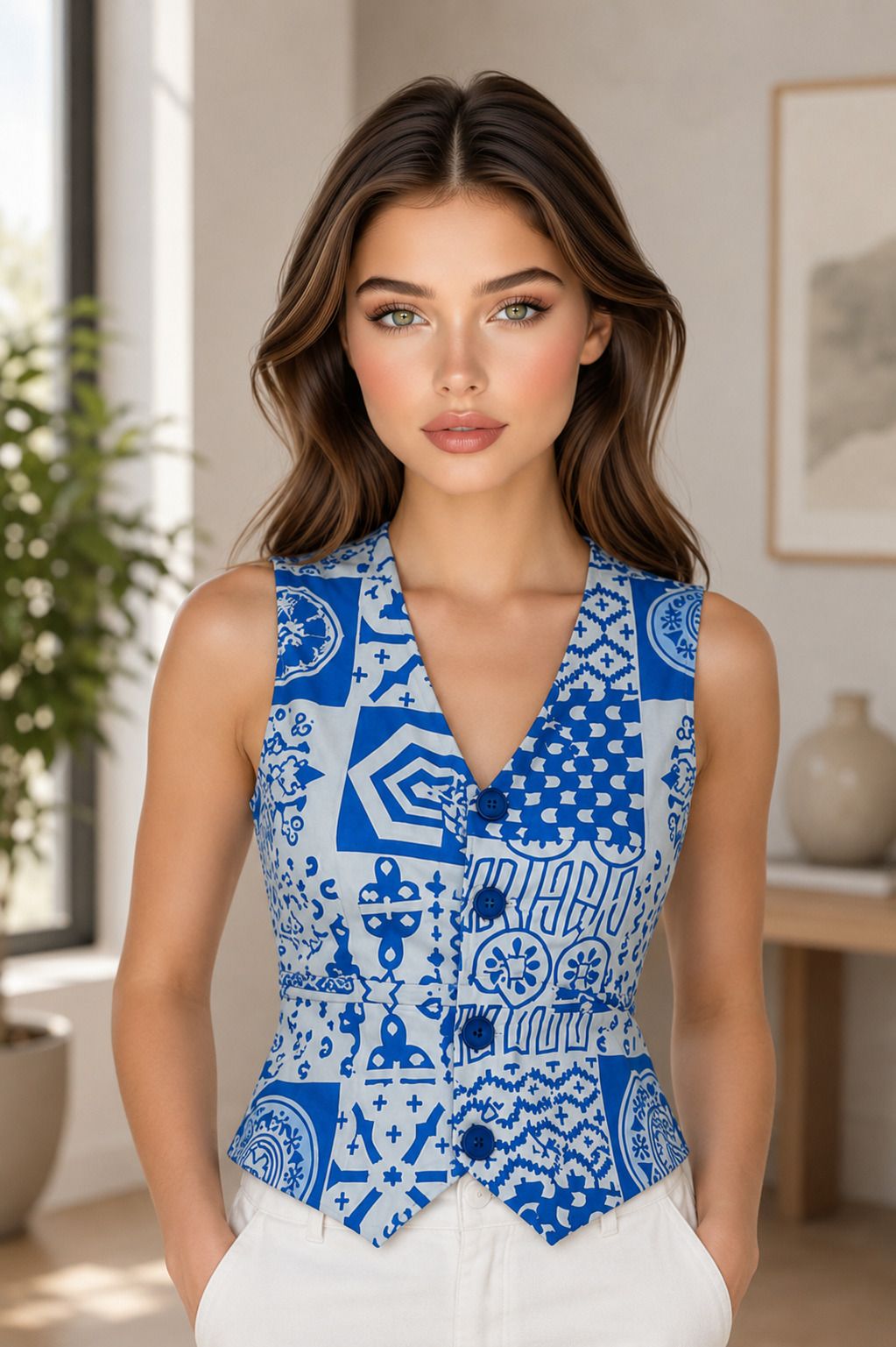 tinz Printed Women Waistcoat-picture-11