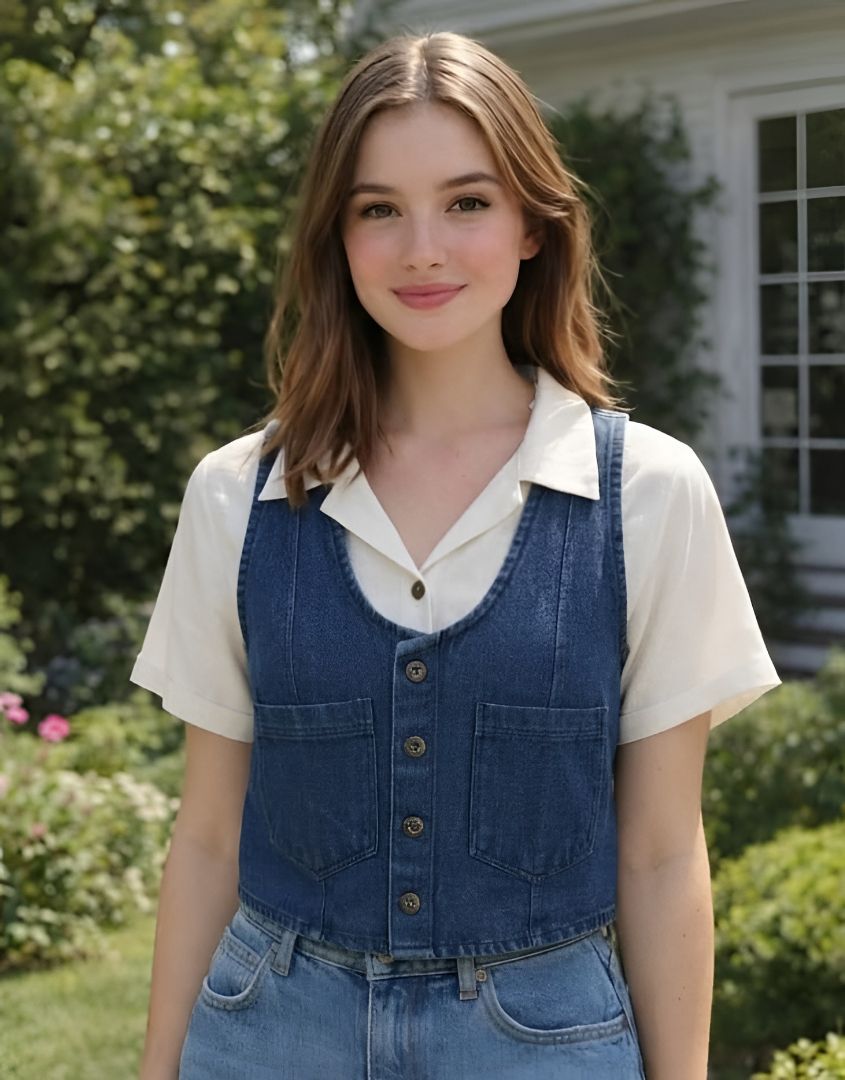 cadmon Solid Women Waistcoat-picture-32