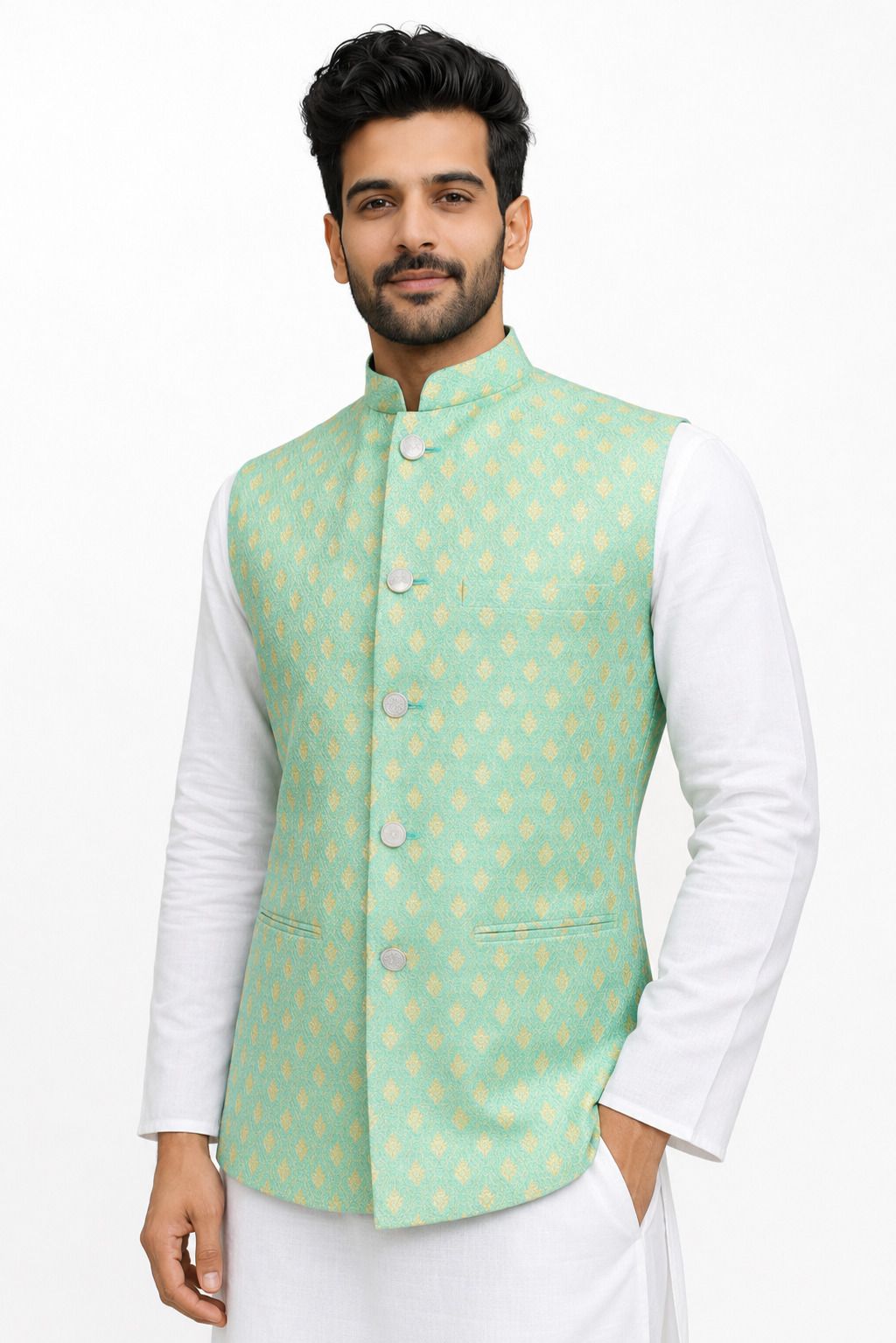 Printed Men Waistcoat-image-44
