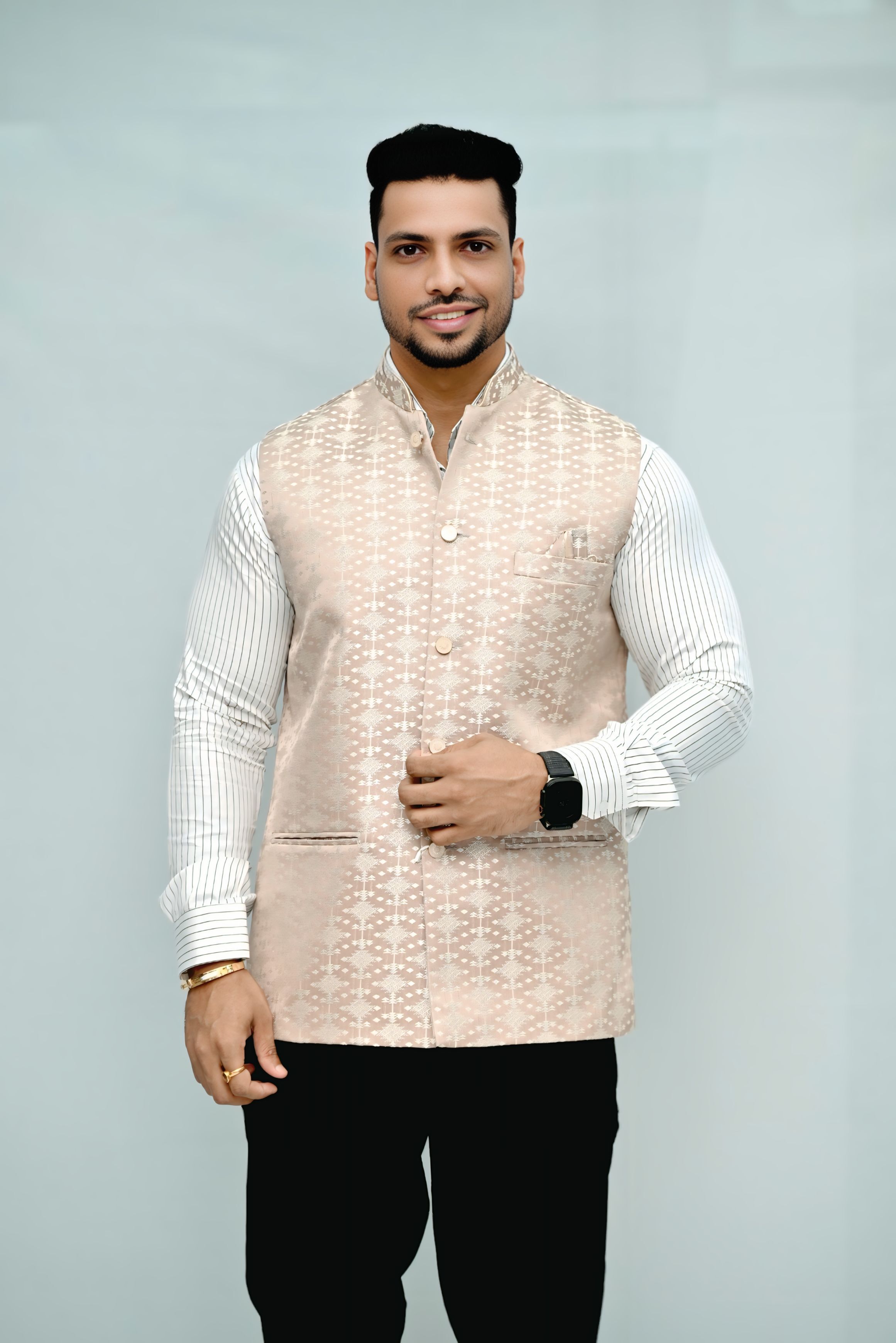 skylark Woven Men Waistcoat-picture-23