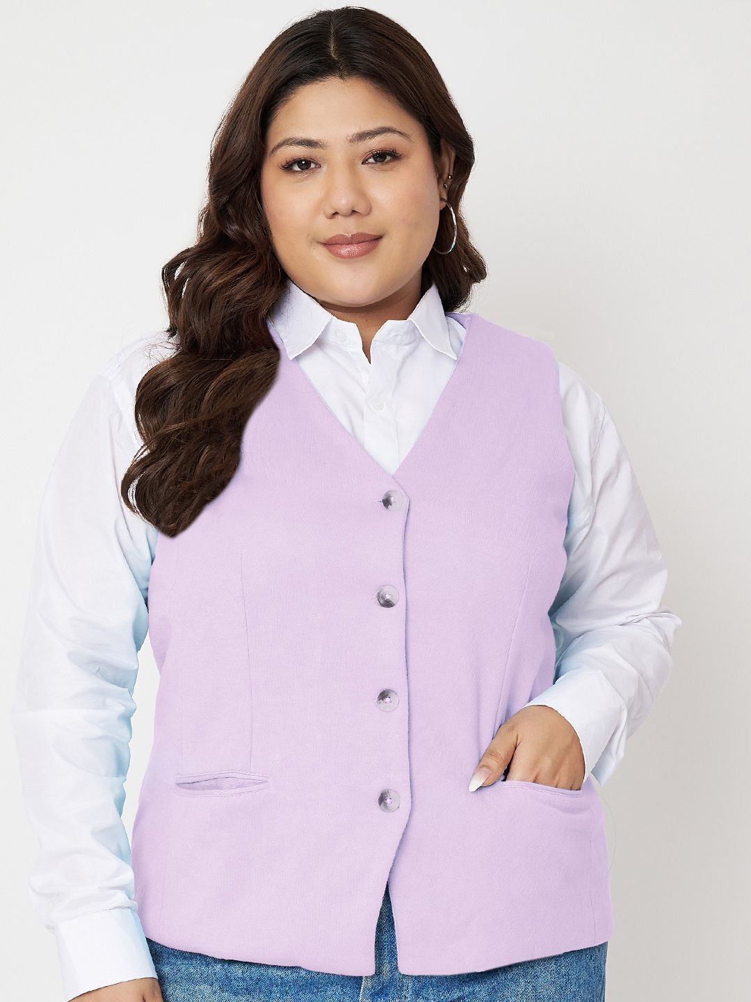 brinns Solid Women Waistcoat-picture-22