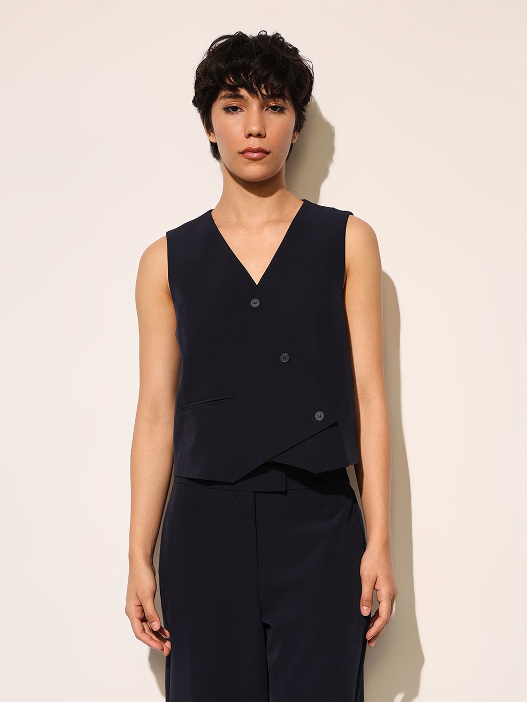 only Solid Women Waistcoat-picture-38