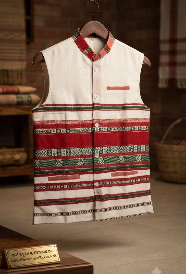 h doble dotts Striped Men Waistcoat-picture-23