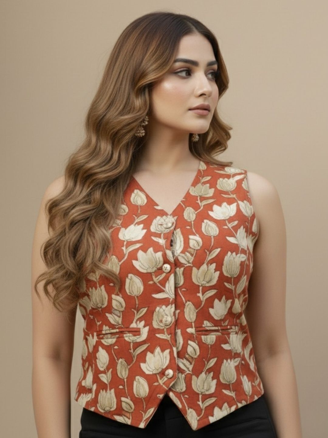 navlik Printed Women Waistcoat-picture-37