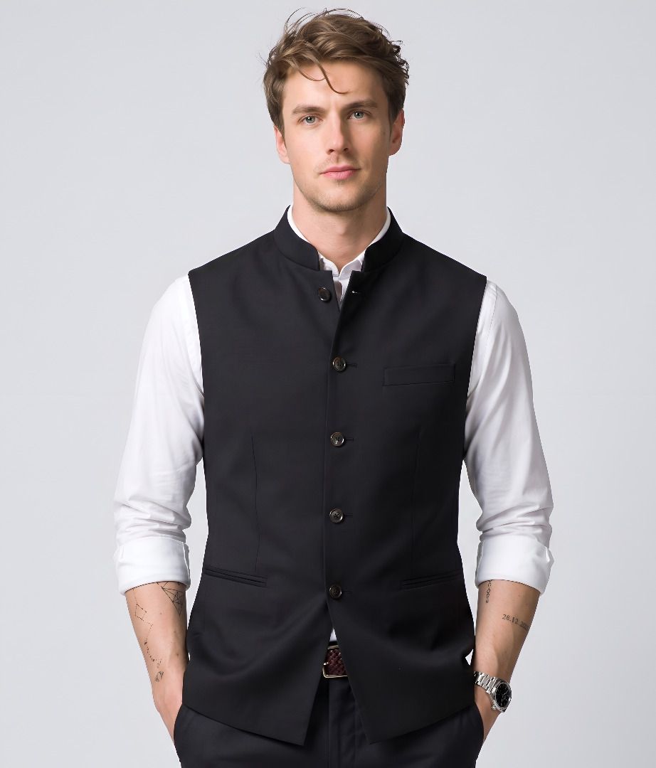 purever india Solid Men Waistcoat-picture-30