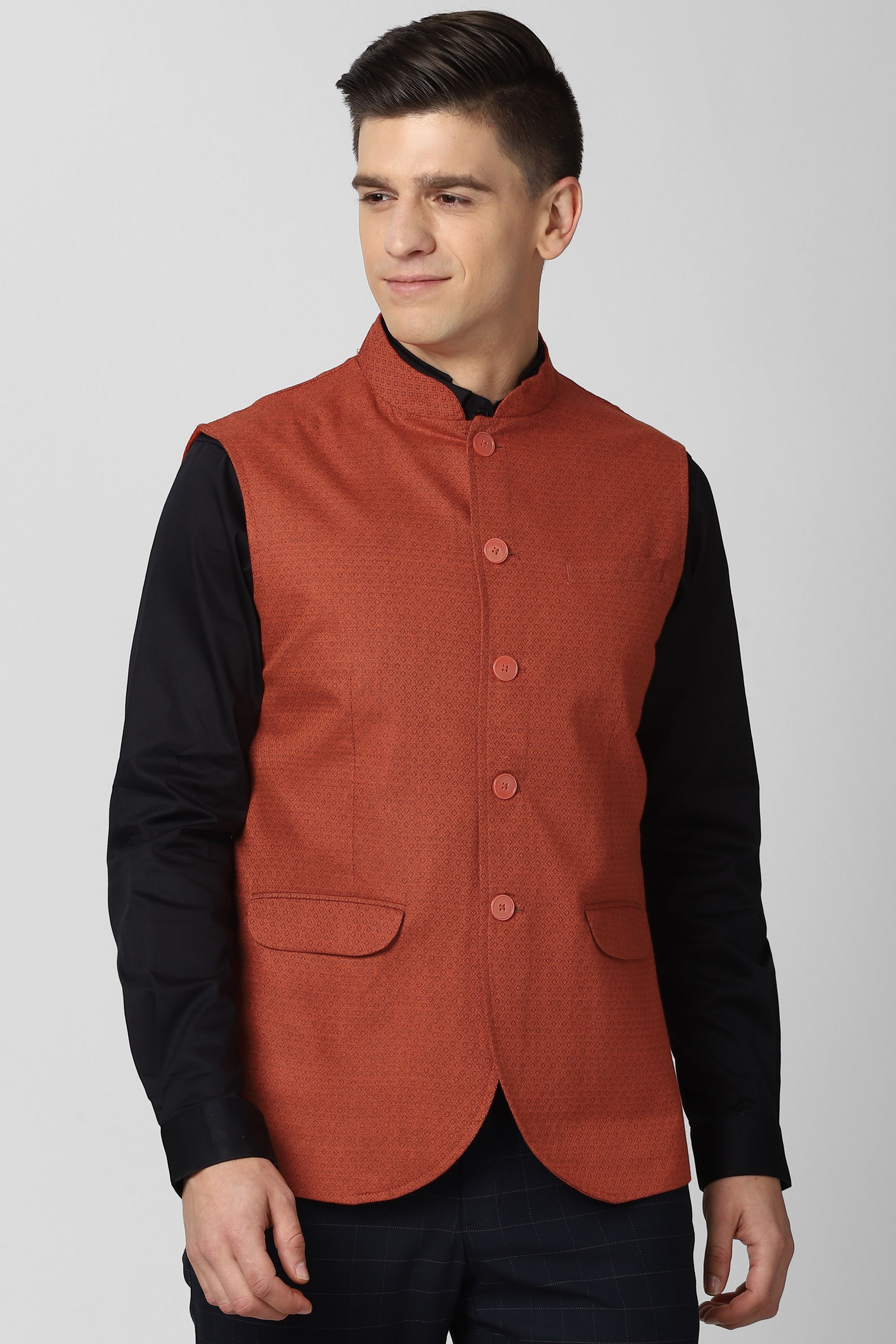 peter england Printed Men Waistcoat-picture-13
