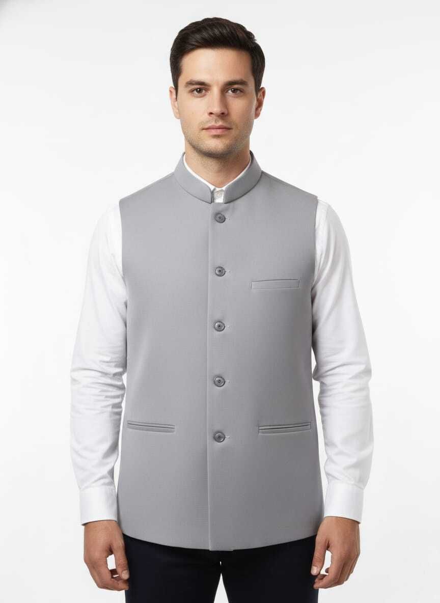ynstrends Solid Men Waistcoat-picture-39