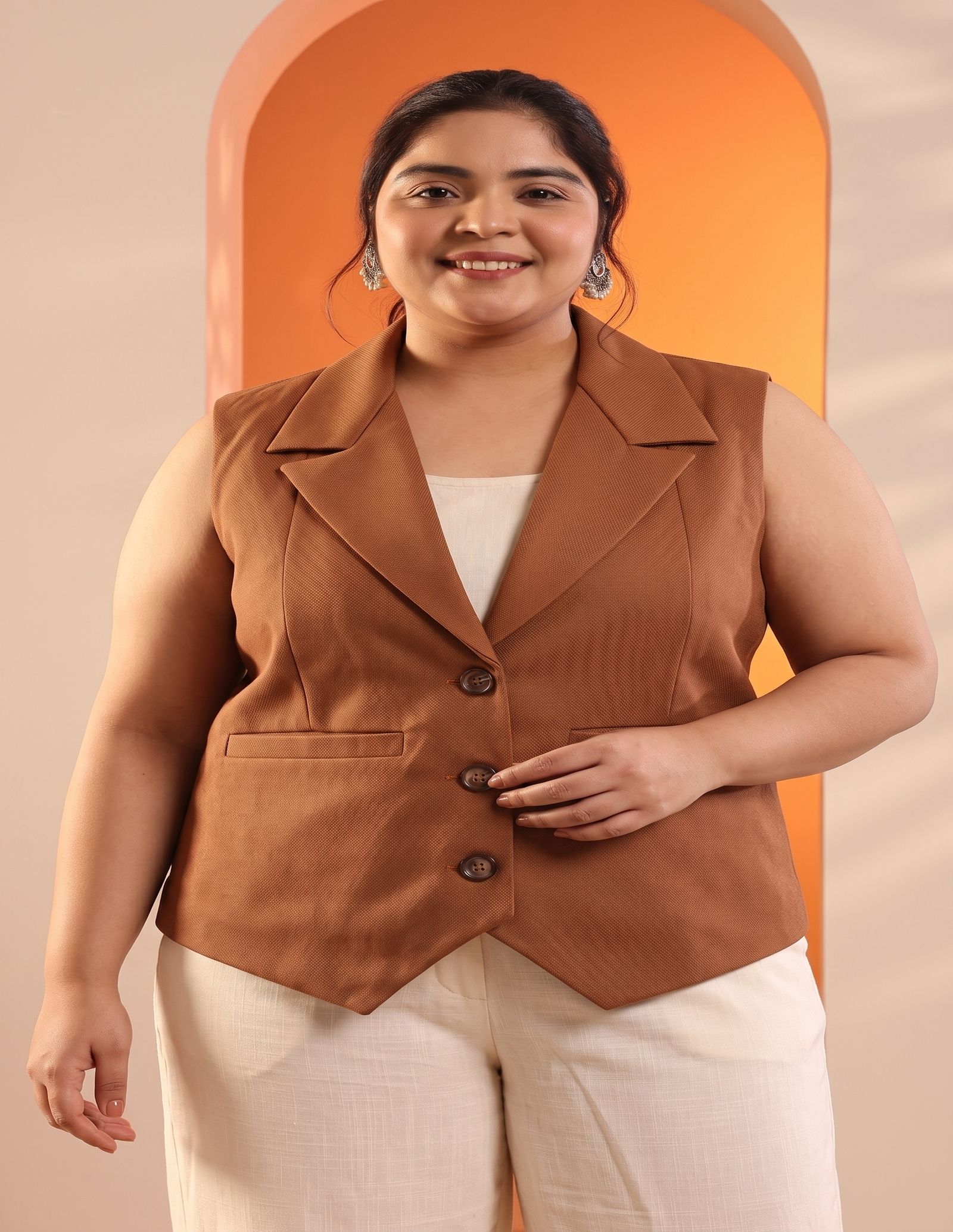 perfect productions Solid Women Waistcoat-picture-23