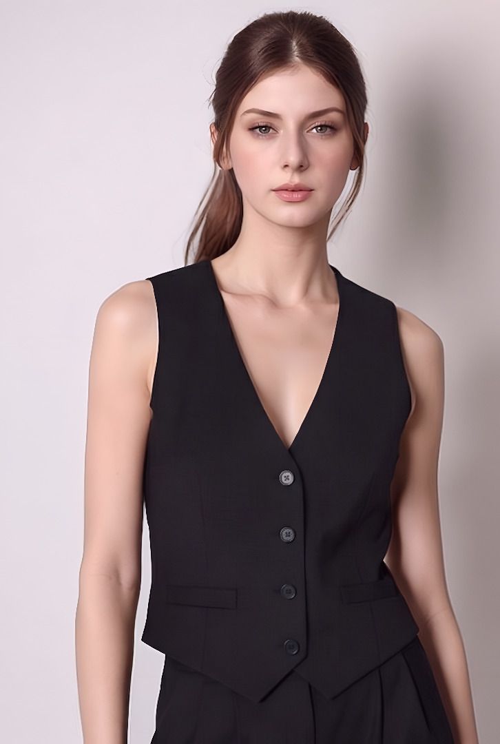 purever india Solid Women Waistcoat-picture-31