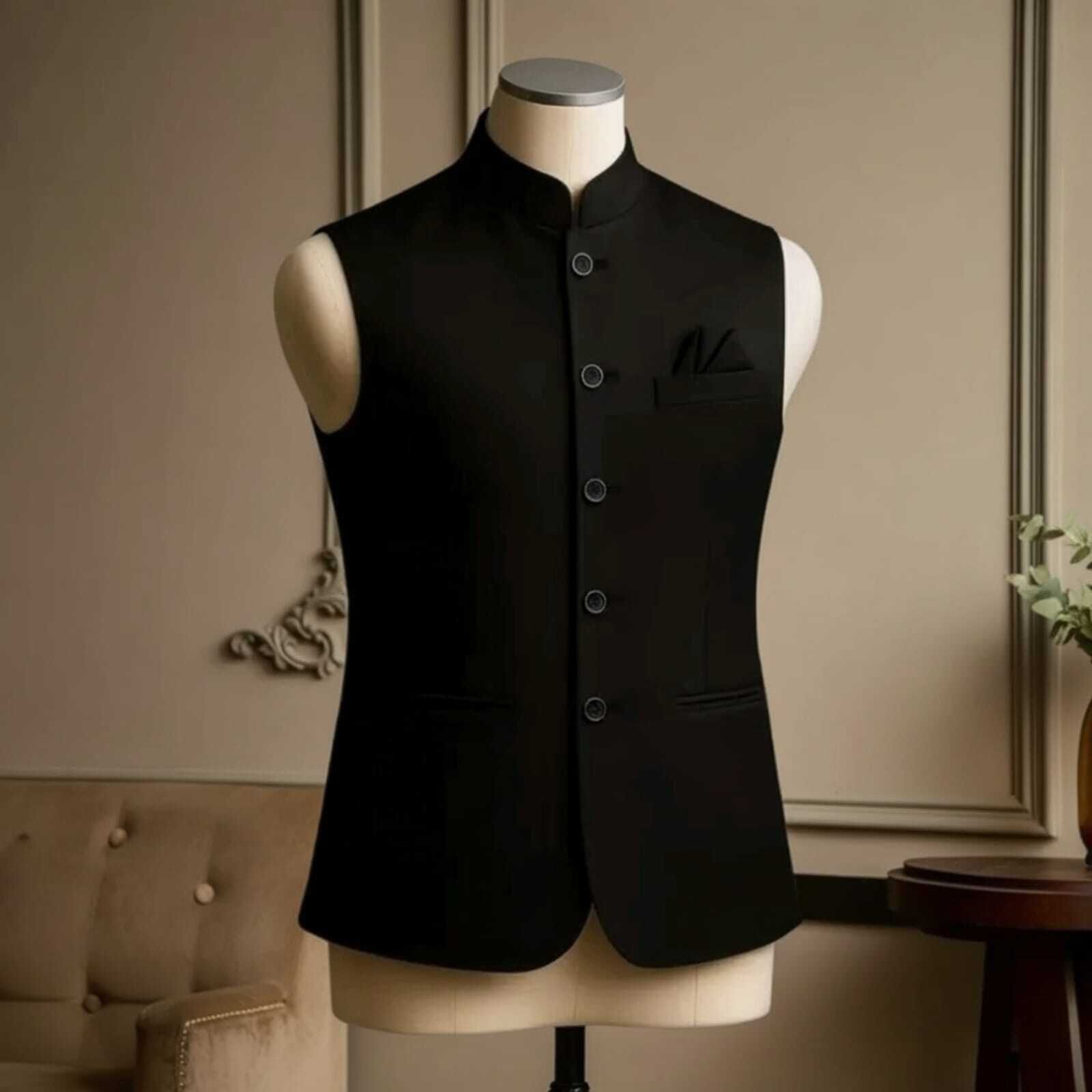 ntc store Solid Men Waistcoat-picture-14