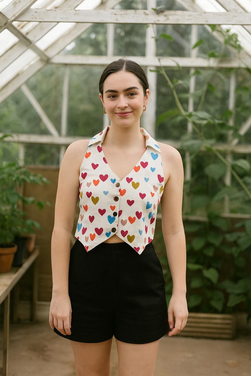 handmadecraft Printed Women Waistcoat-picture-31