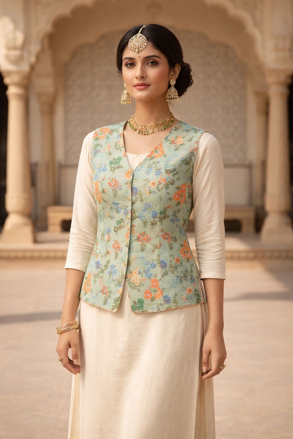 hayasworld Printed Women Waistcoat-picture-11