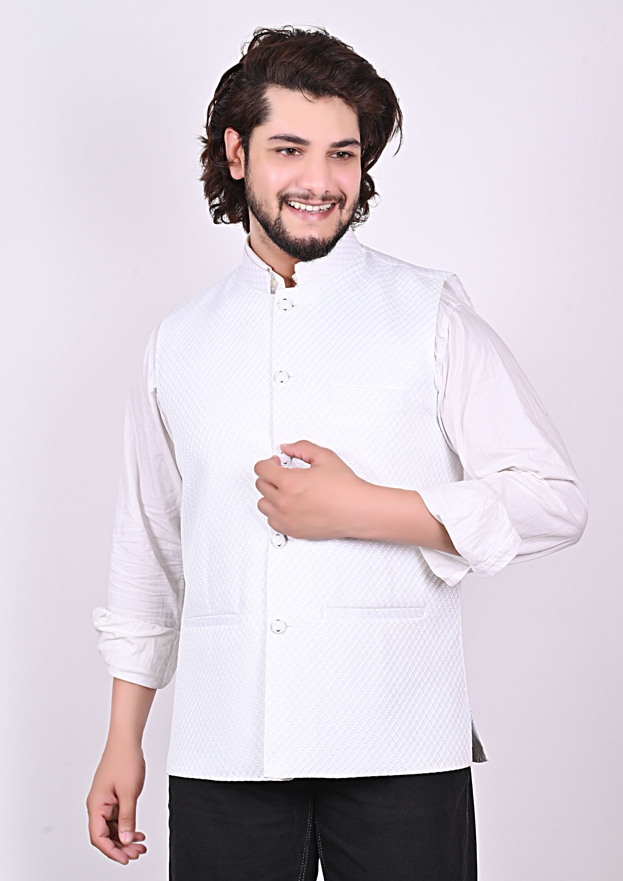 nadwi garments Solid Men Waistcoat-picture-30
