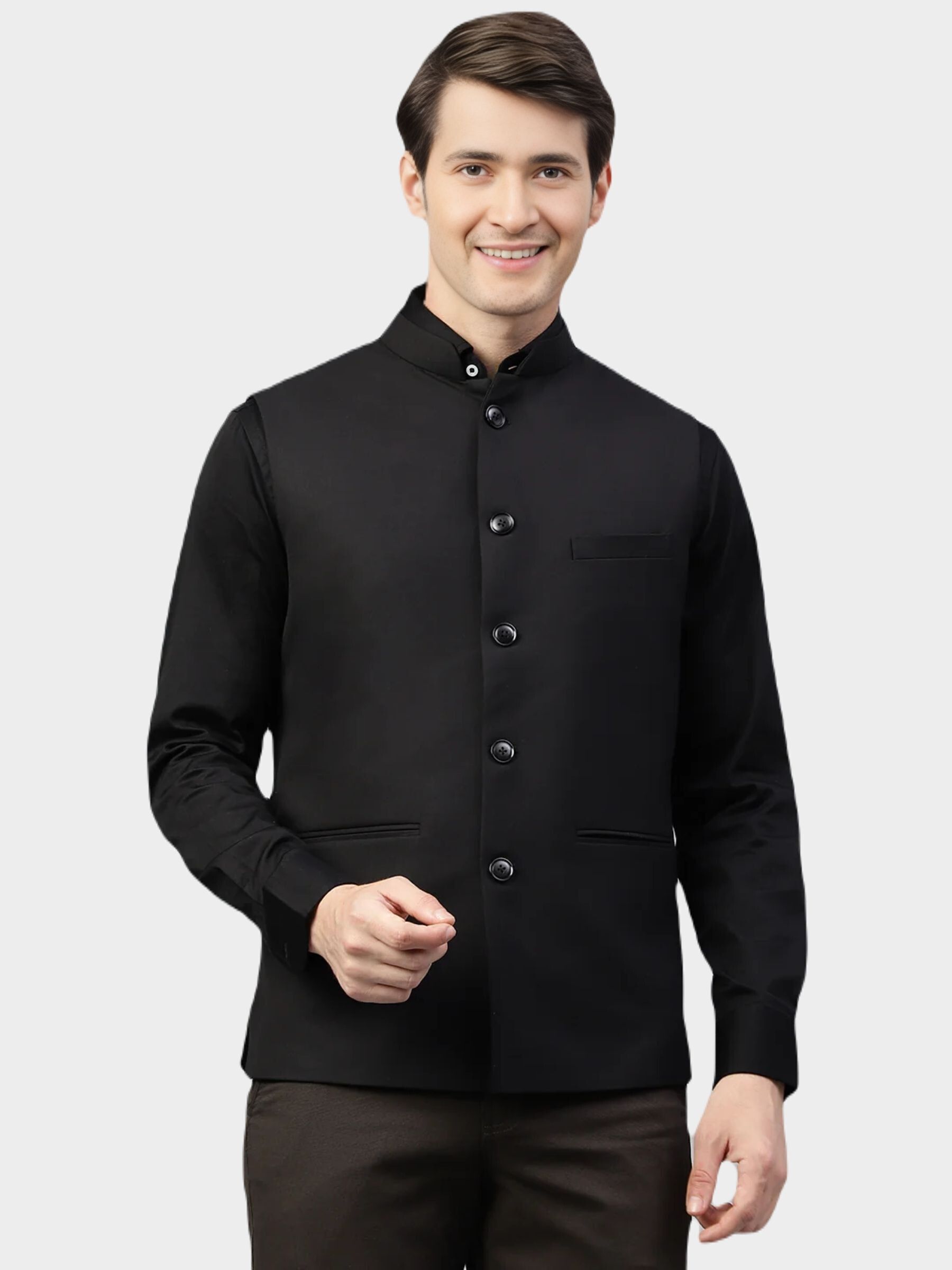 rocksy Solid Men Waistcoat-picture-15
