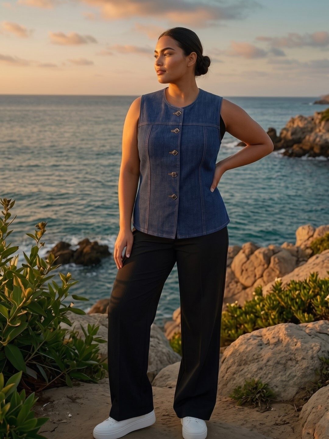 perfect productions Solid Women Waistcoat-picture-28
