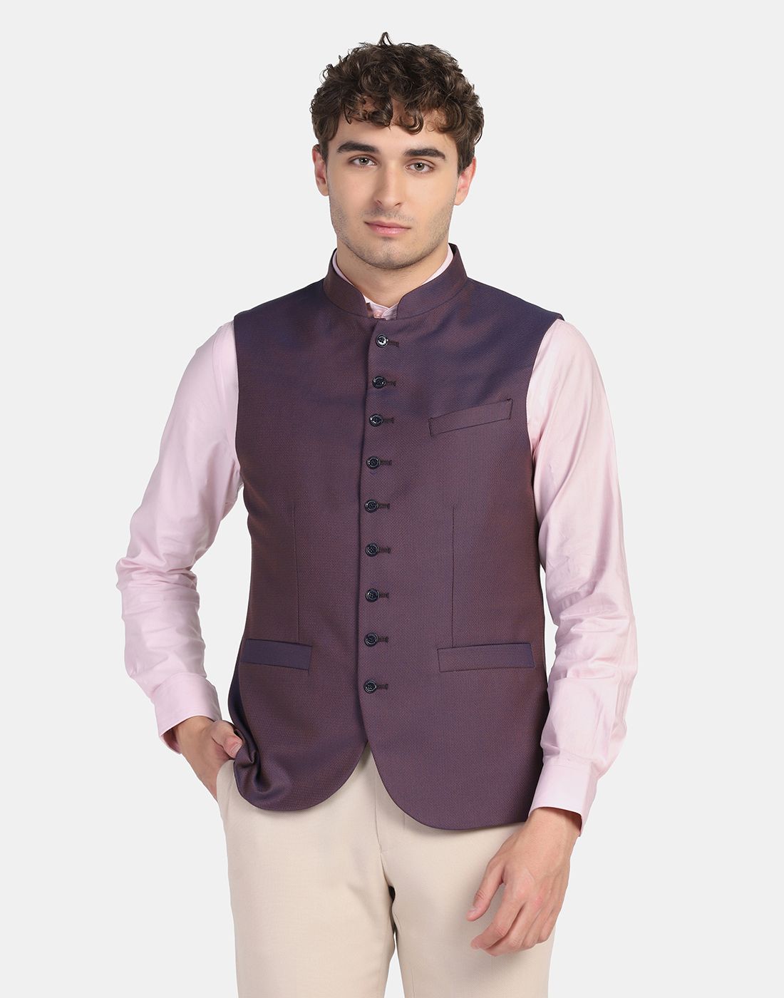 blackberrys Printed Men Waistcoat-picture-11