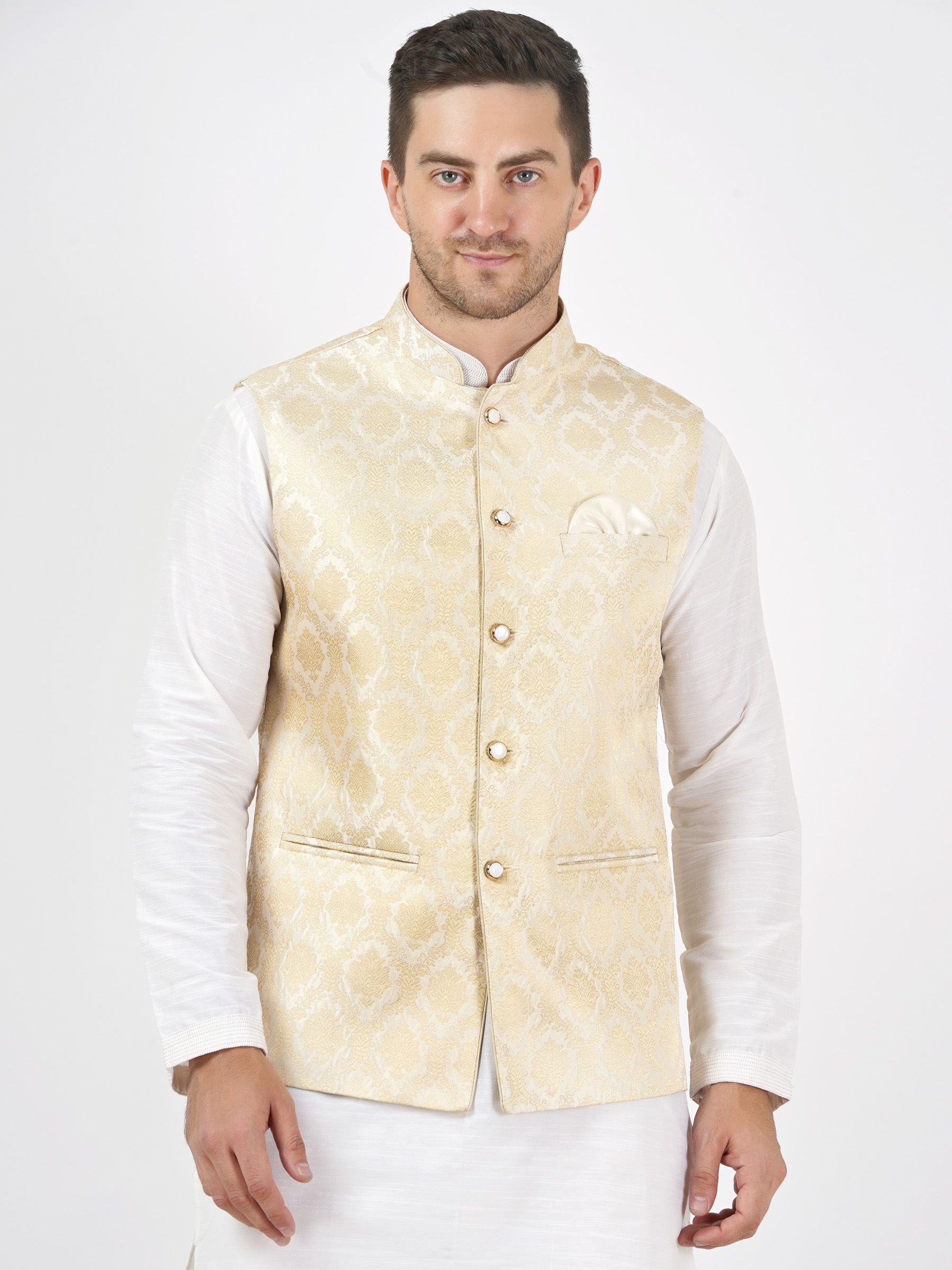 badoliya & sons Embellished Men Waistcoat-picture-7